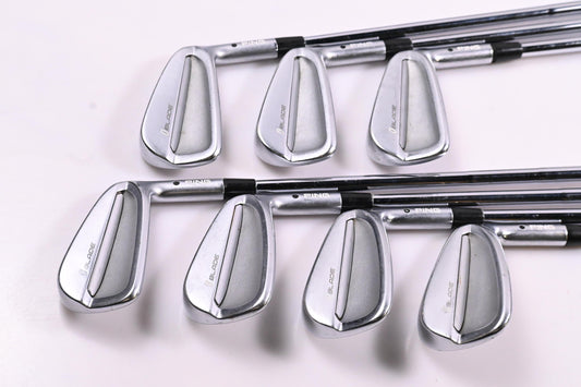 Ping iBlade Irons / 4-PW / Black Dot / X-Flex Dynamic Gold X100 Shafts