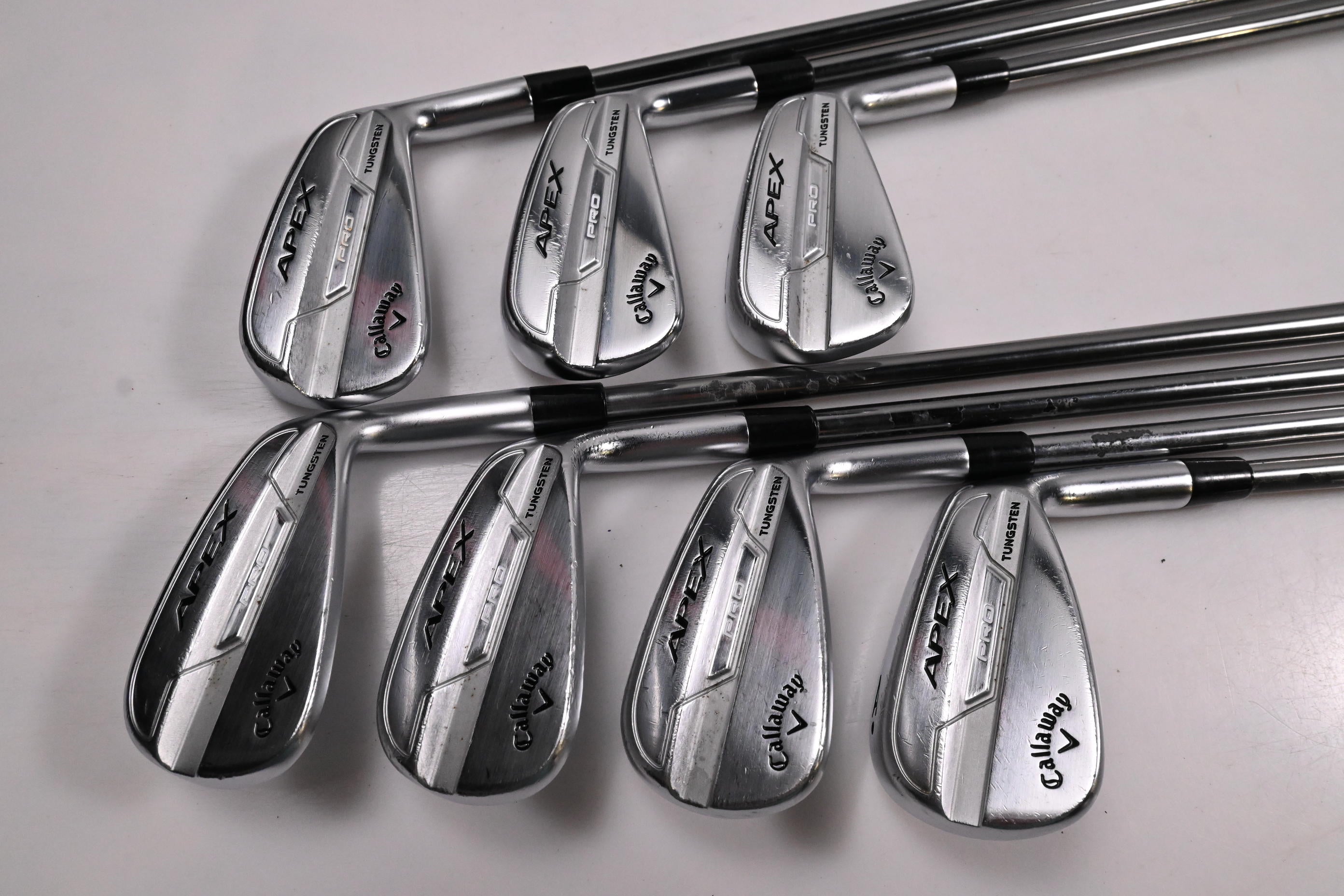 Callaway Apex Pro 21 Irons / 5-PW+GW / Stiff Flex Catalyst 100 Shafts