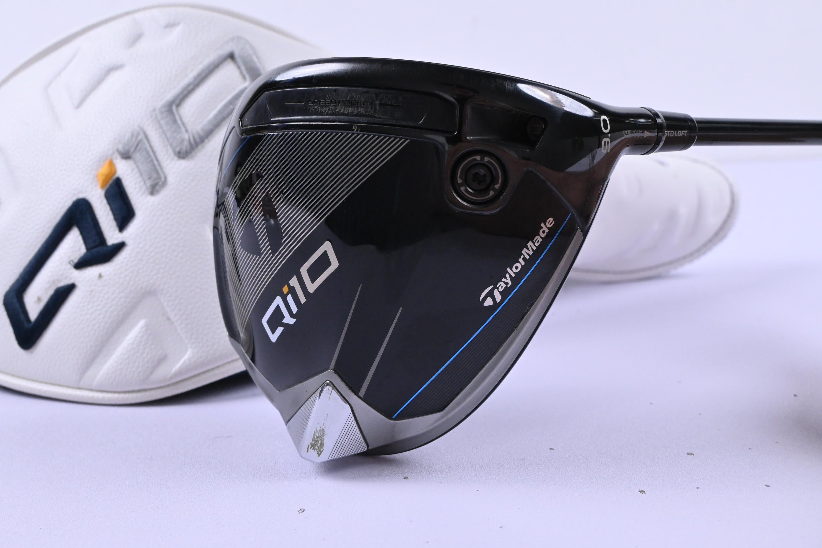 Taylormade Qi10 Driver / 9 Degree / Stiff Flex Fujikura Ventus TR Blue 5 Shaft