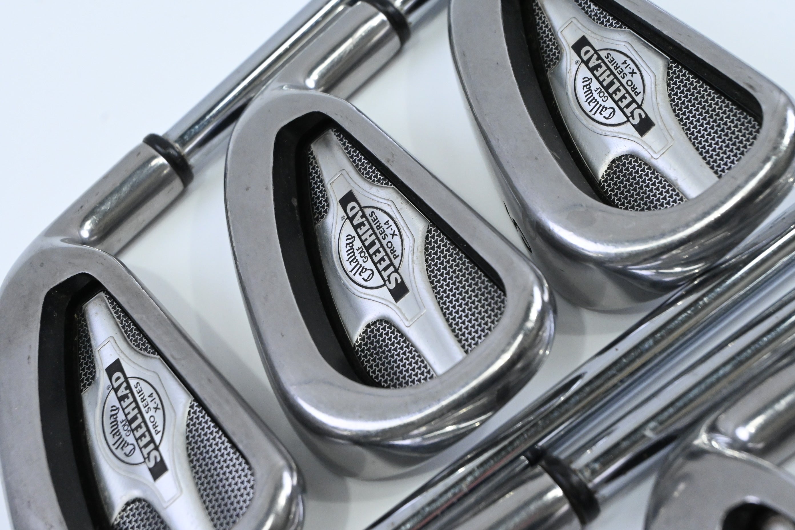 Callaway X-14 Pro Series Irons / 3-9 / Stiff Flex Callaway Rifle Shafts