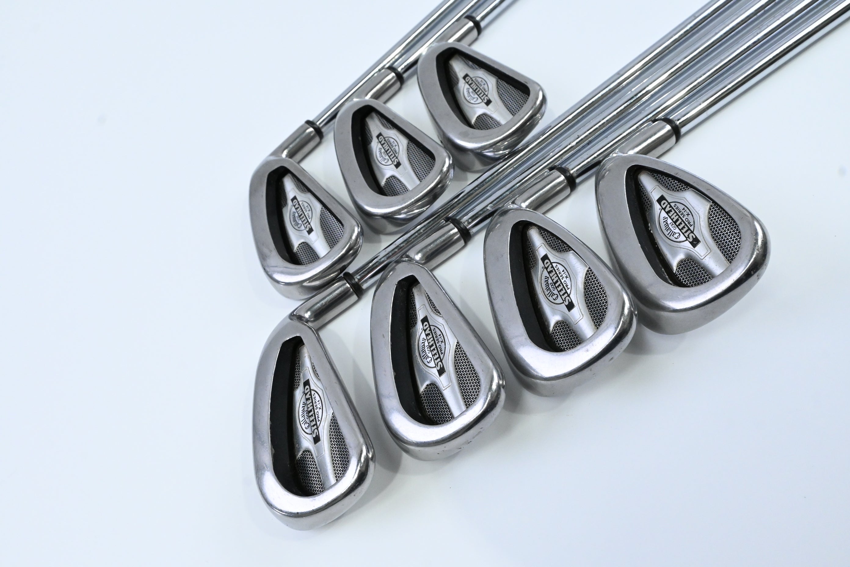 Callaway X-14 Pro Series Irons / 3-9 / Stiff Flex Callaway Rifle Shafts