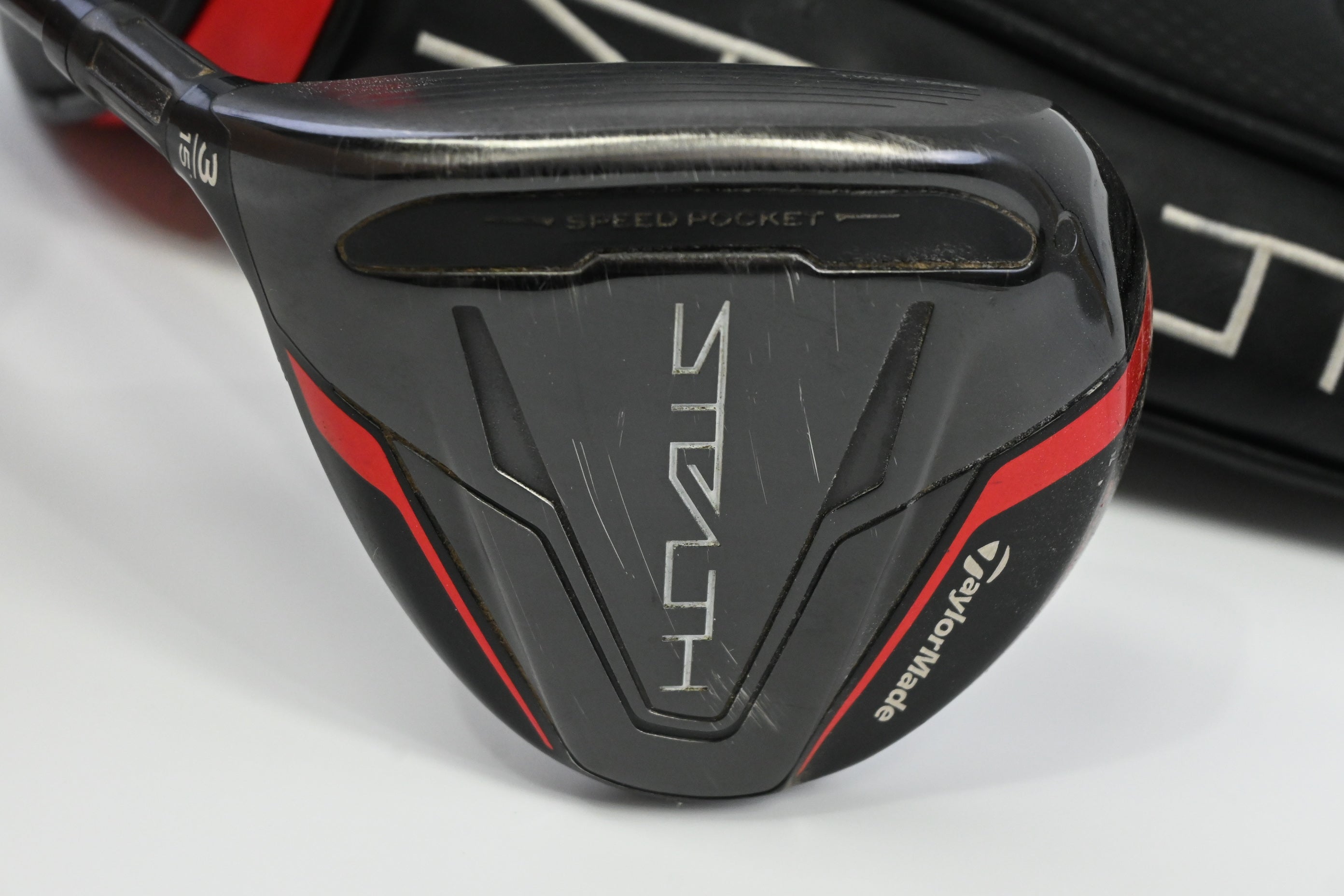 Left Hand Taylormade Stealth #3 Wood / 15 Degree / Regular Flex Ventus Red 5