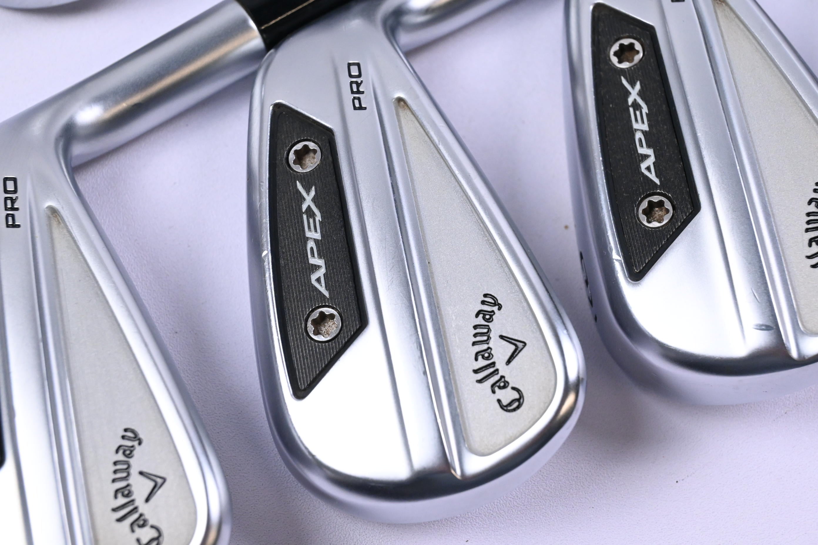 Callaway Apex Pro 24 Irons / 4-PW / Stiff Flex AXIOM Velocore 105 Shafts