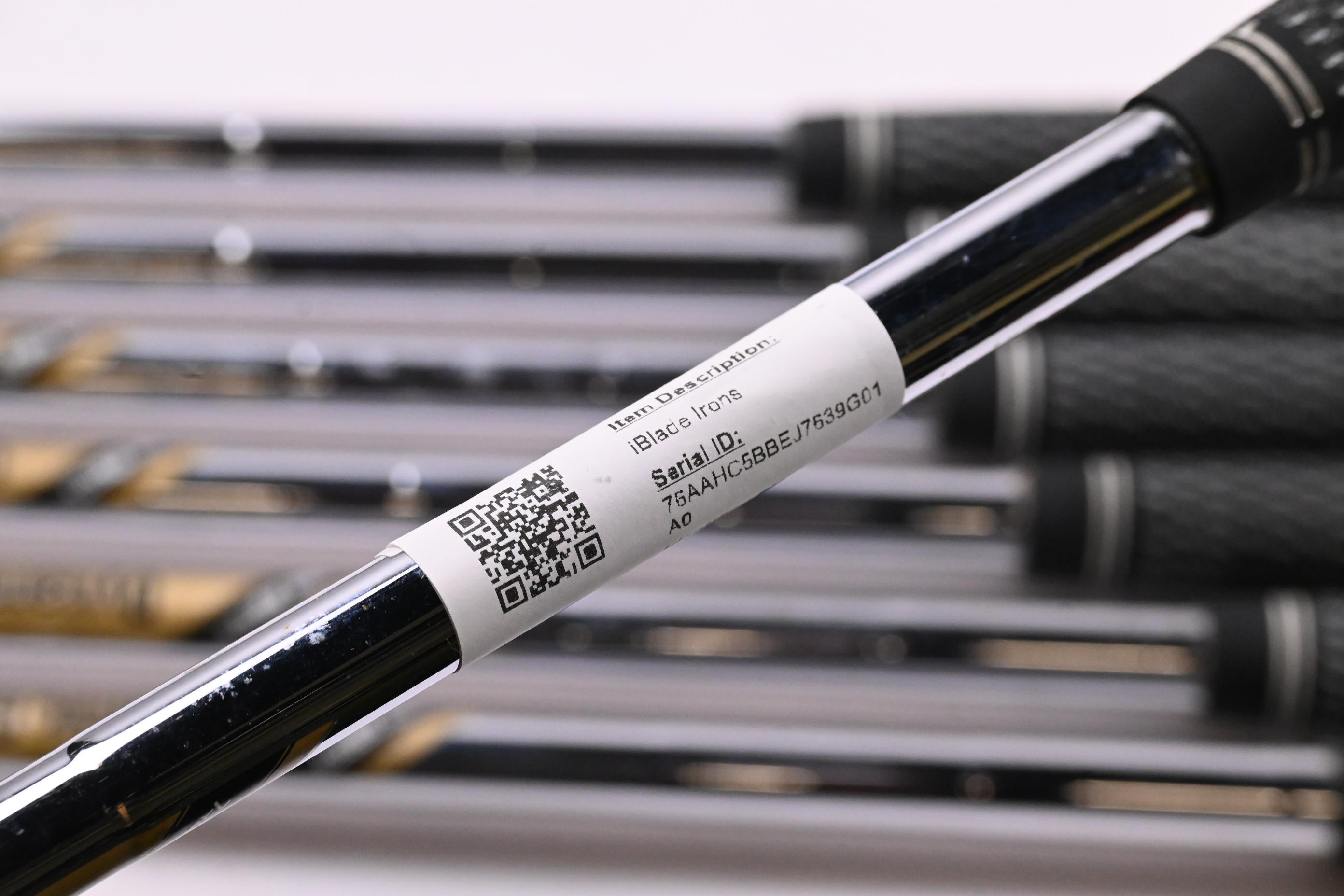 Ping iBlade Irons / 4-PW / Black Dot / X-Flex Dynamic Gold X100 Shafts