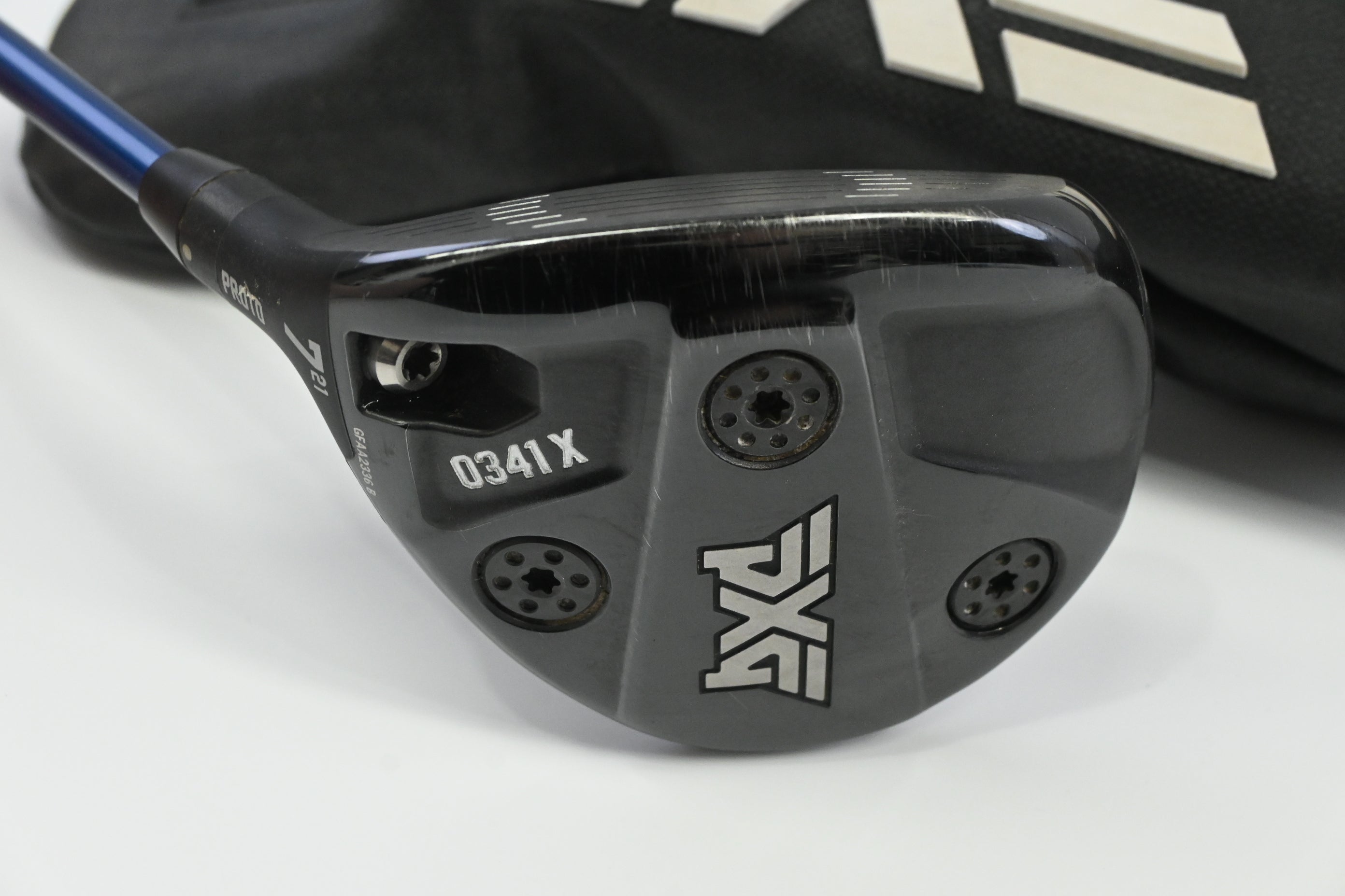 Left Hand PXG 0341X Prototype #7 Wood / 21 Degree / Regular Flex Evenflow CB 60