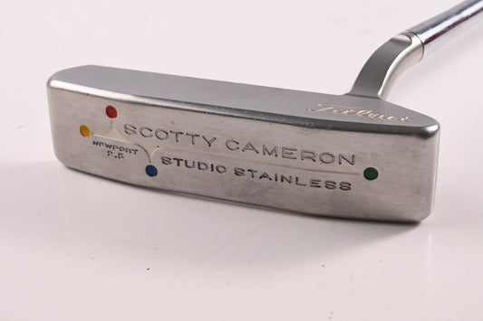 Scotty Cameron Studio Stainless Newport 2.5 Putter / 34 Inch