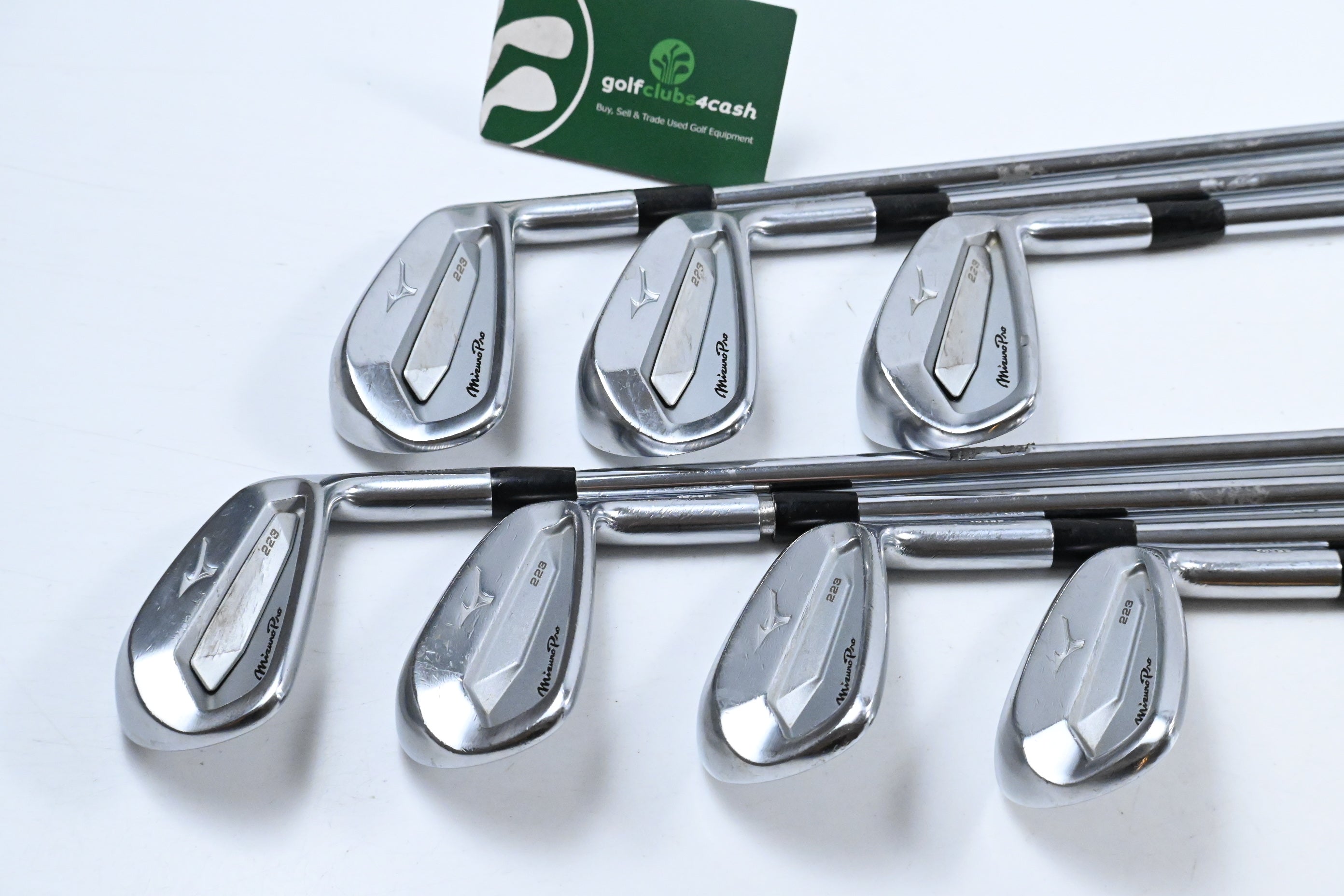 Mizuno Pro 223 Irons / 4-PW / Stiff Flex NS Pro Modus 3 Tour Shafts