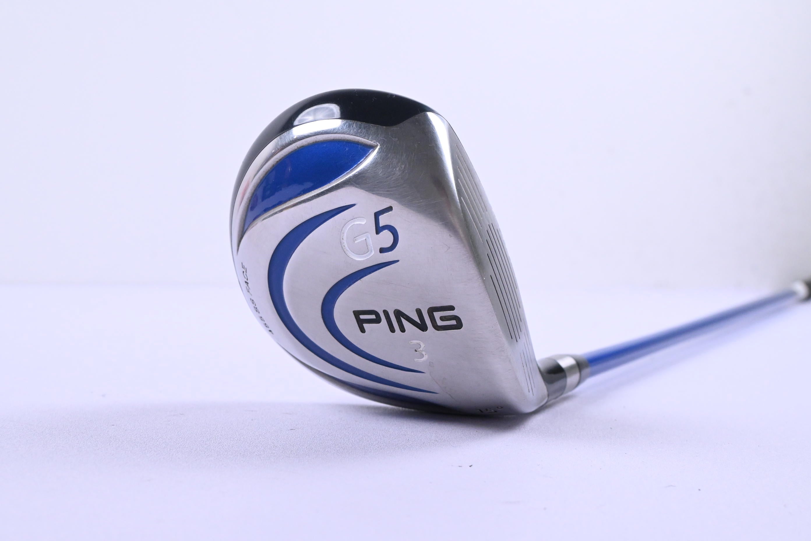 Ping G5 #3 Wood / 15 Degree / Stiff Flex Grafalloy Blue 75