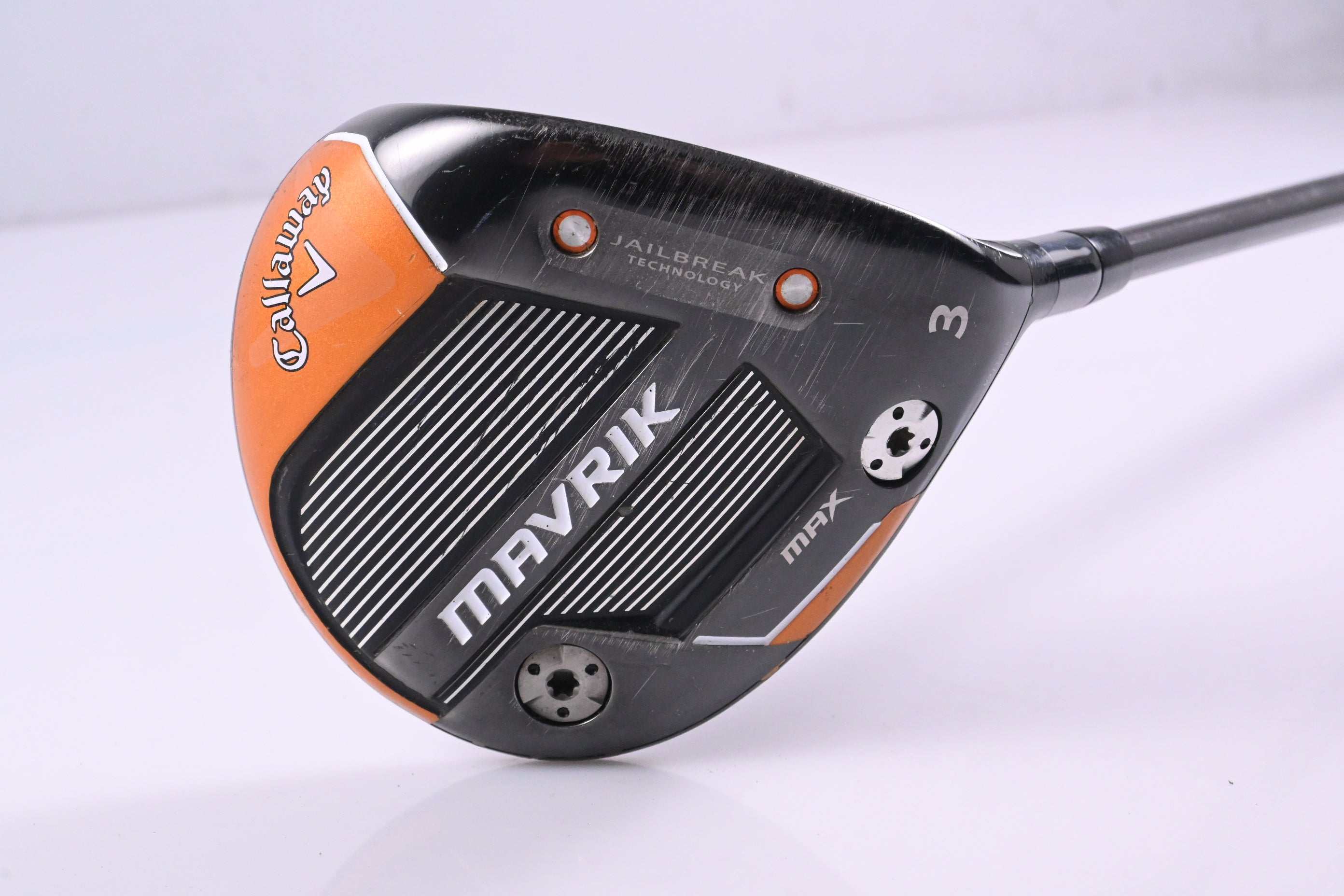 Callaway Mavrik Max #3 Wood / 15 Degree / Stiff Flex Evenflow Riptide 60 Shaft
