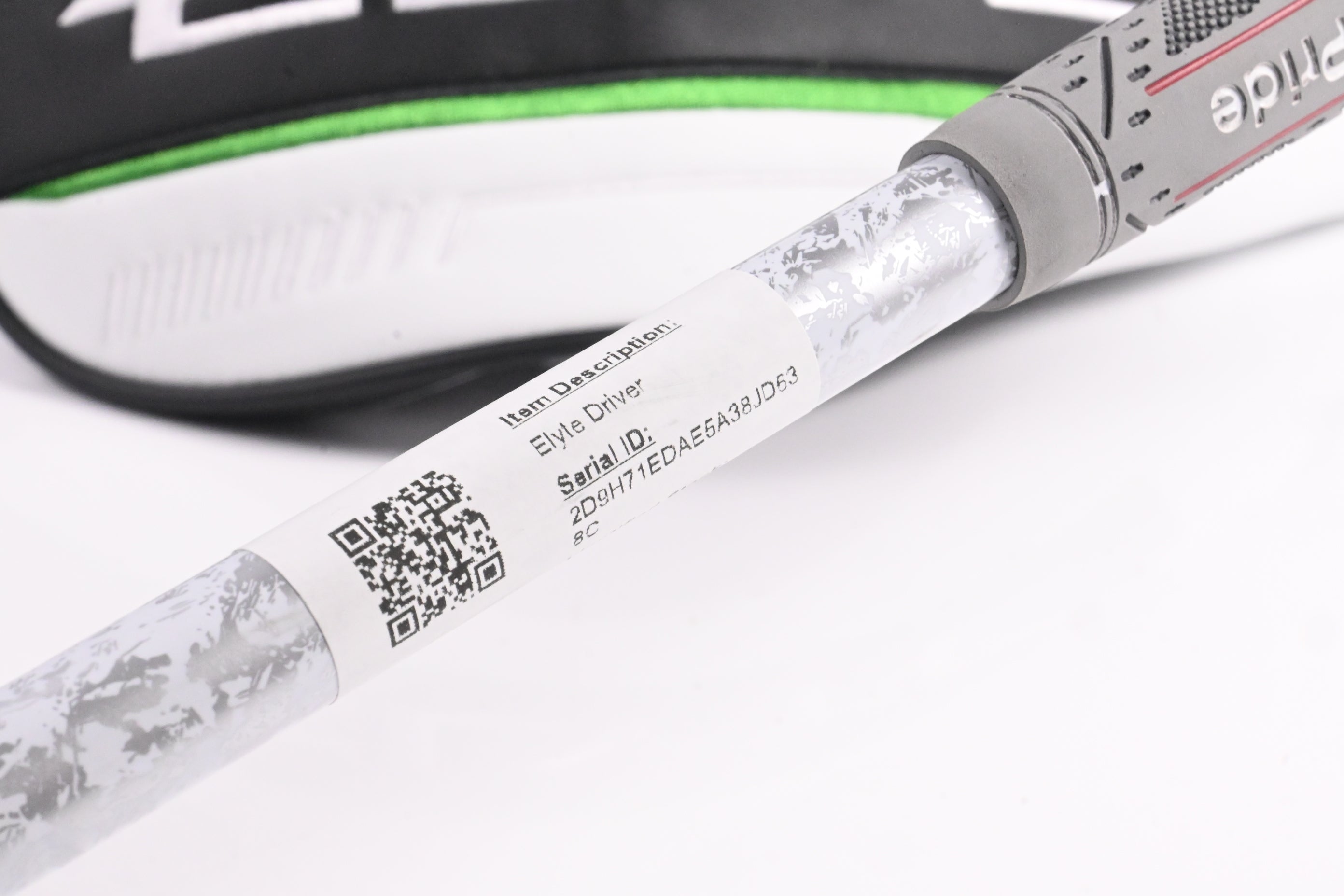 Callaway Elyte Driver / 10.5 Degree / Stiff Flex Denali Charcoal 60 Shaft