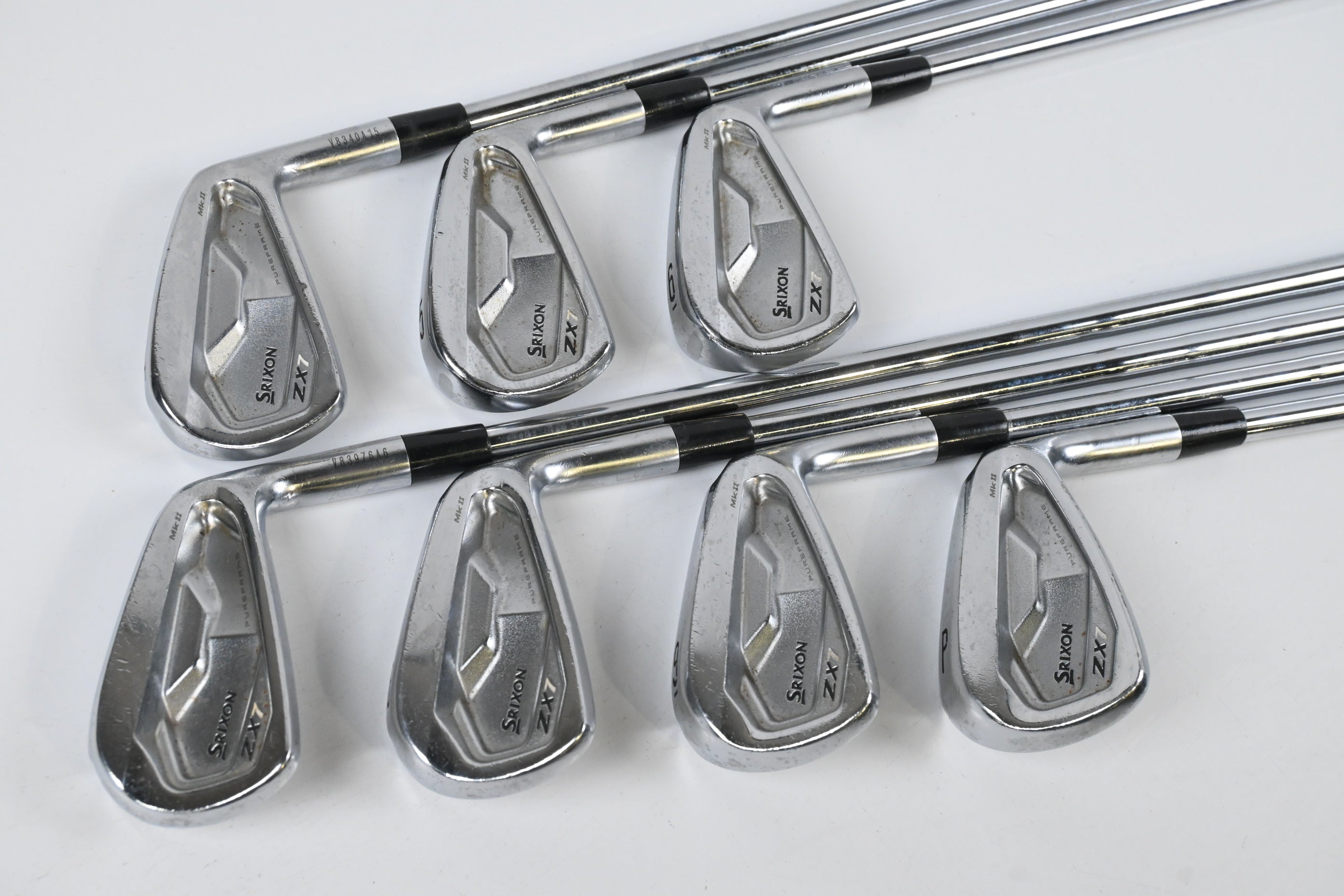 Srixon ZX7 MK II Irons 2023 / 4-PW / Stiff Flex KBS $-Taper 120 Steel Shafts