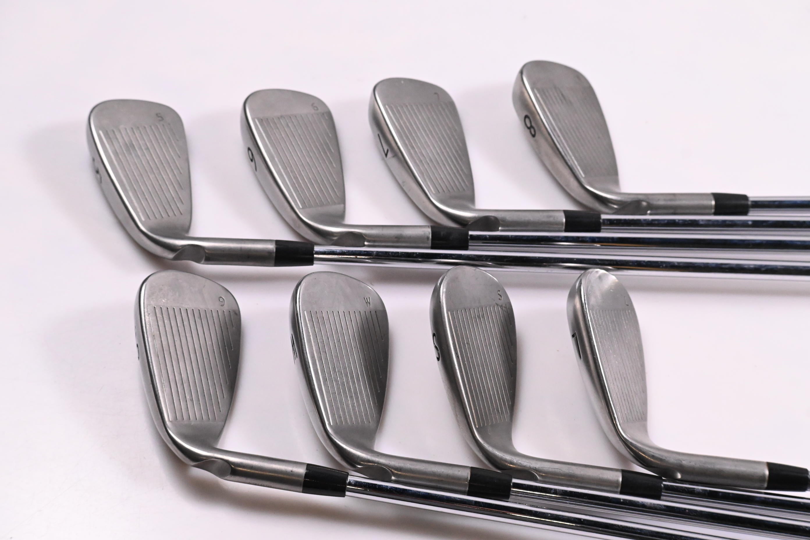 Ping G Series Irons / 5-PW+SW+LW / Silver Dot / Regular Flex Ping AWT 2.0 Shafts