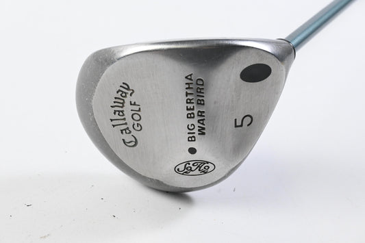 Ladies Callaway Big Bertha Warbird #5 Wood / 18 Degree / Ladies Flex Gems Shaft