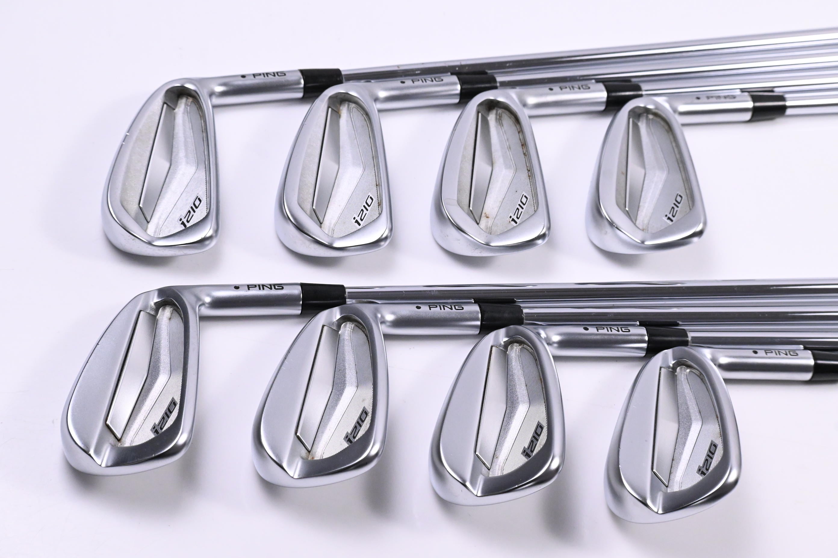 Ping i210 Irons / 3-PW / Black Dot / Stiff Flex Project X LZ 120 Shafts