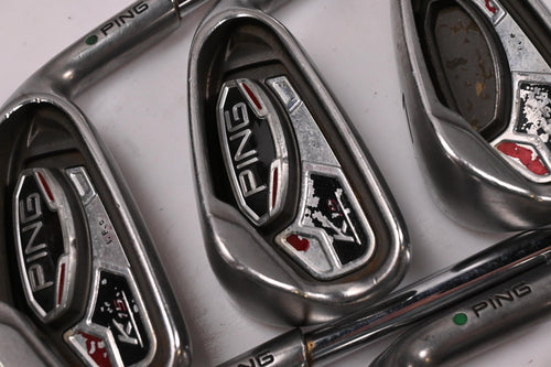 Ping K15 Irons / 5-PW / Green Dot / Stiff Flex Steel Shaft
