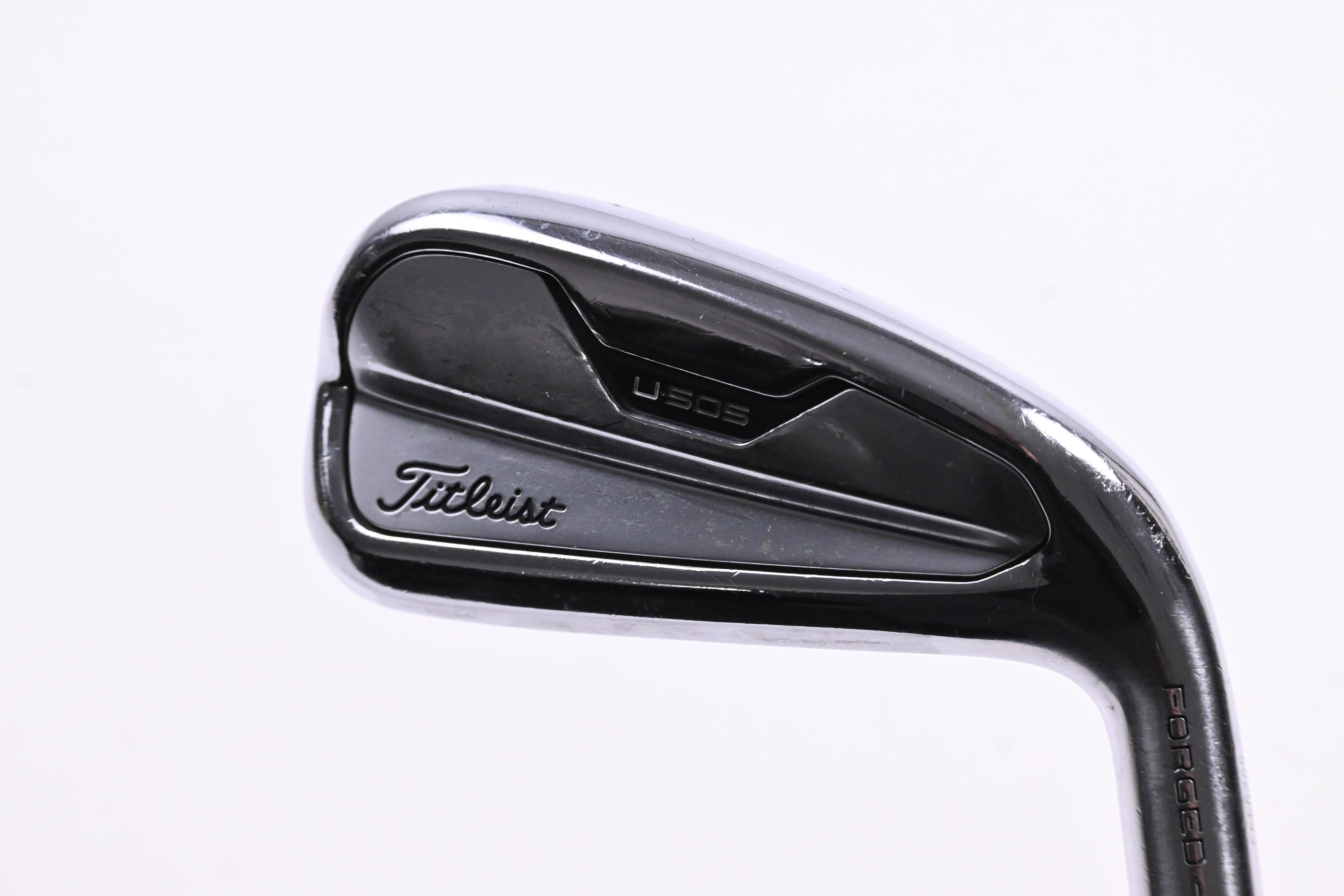 Titleist U505 #3 Iron / 20 Degree / Stiff Flex HZRDUS Smoke RDX Black 80 Shaft