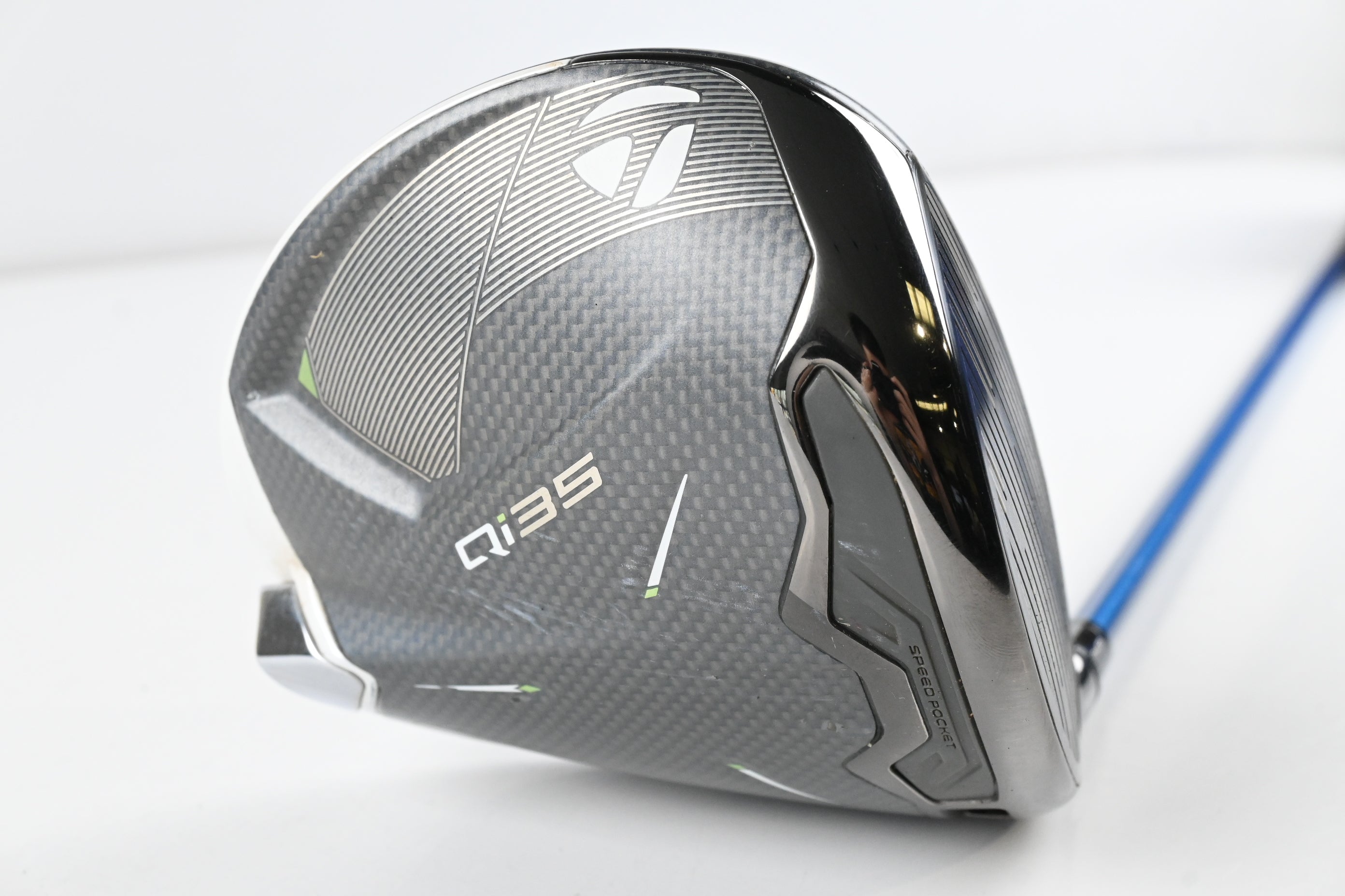 Taylormade Qi35 Max Lite Driver / 10.5 Degree / Senior Flex Evenflow Riptide CB