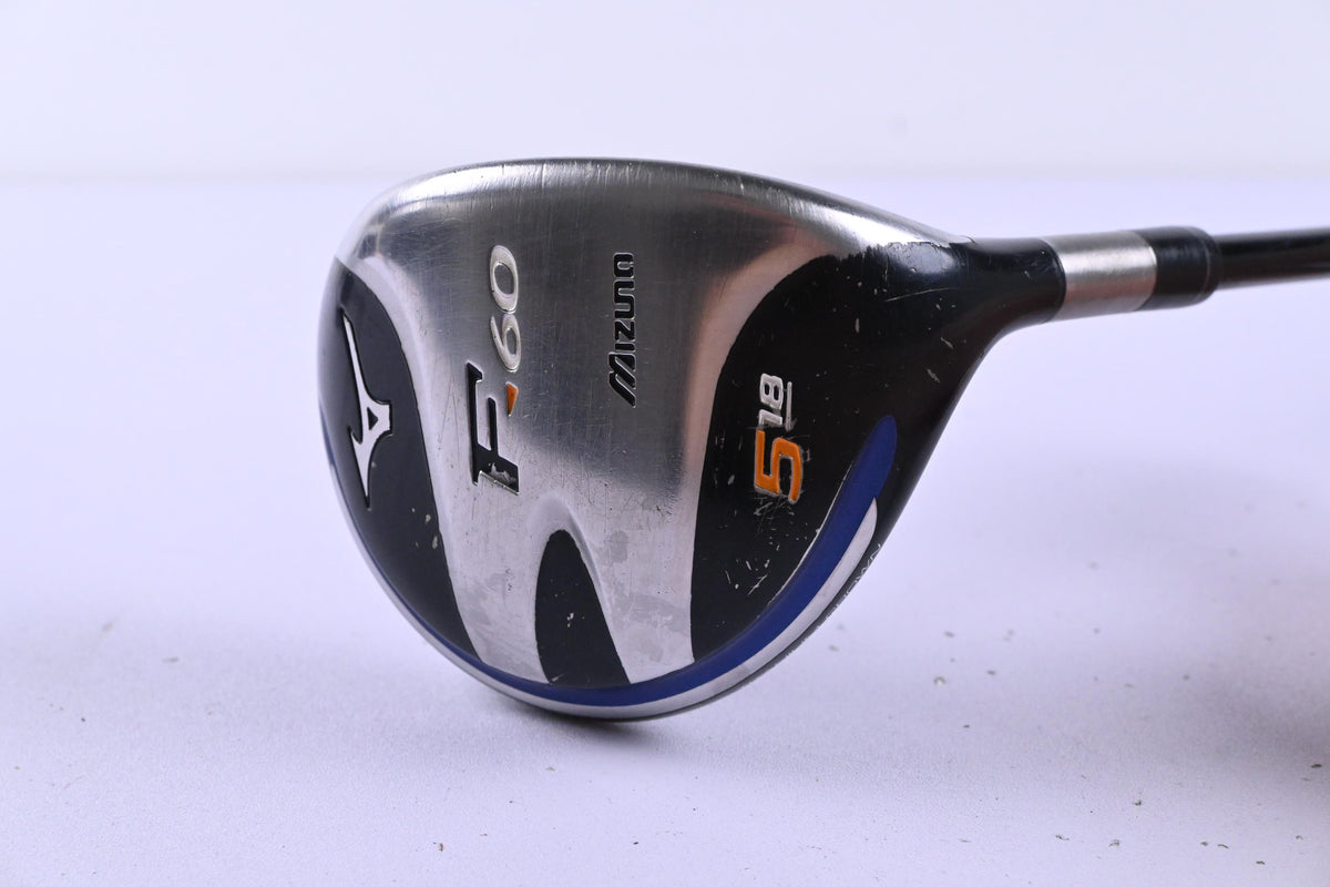 Mizuno F-60 #5 Wood / 18 Degree / Senior Flex Wishon S2S 45 Shaft