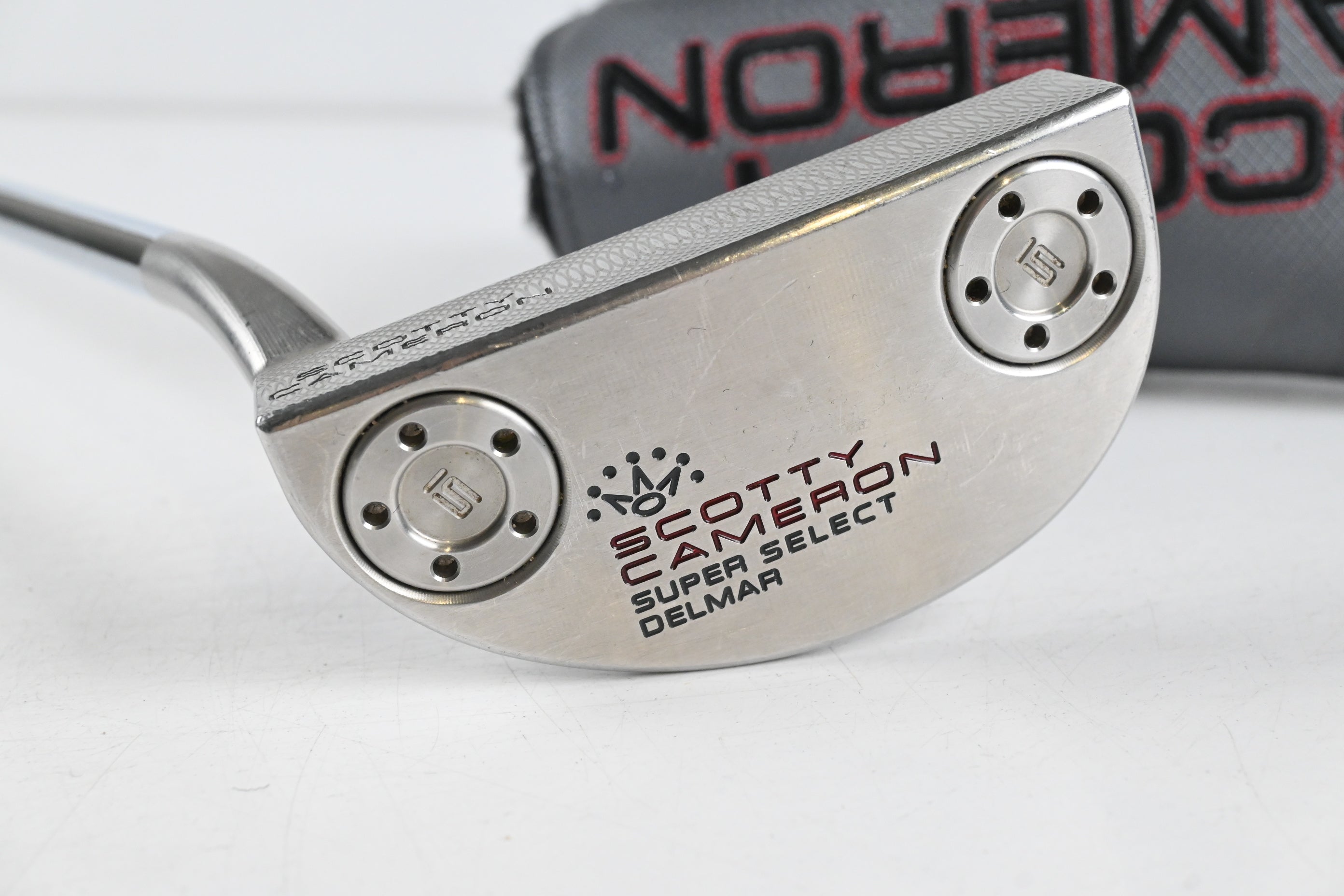 Left Hand Scotty Cameron Super Select Delmar Putter / 34 Inch