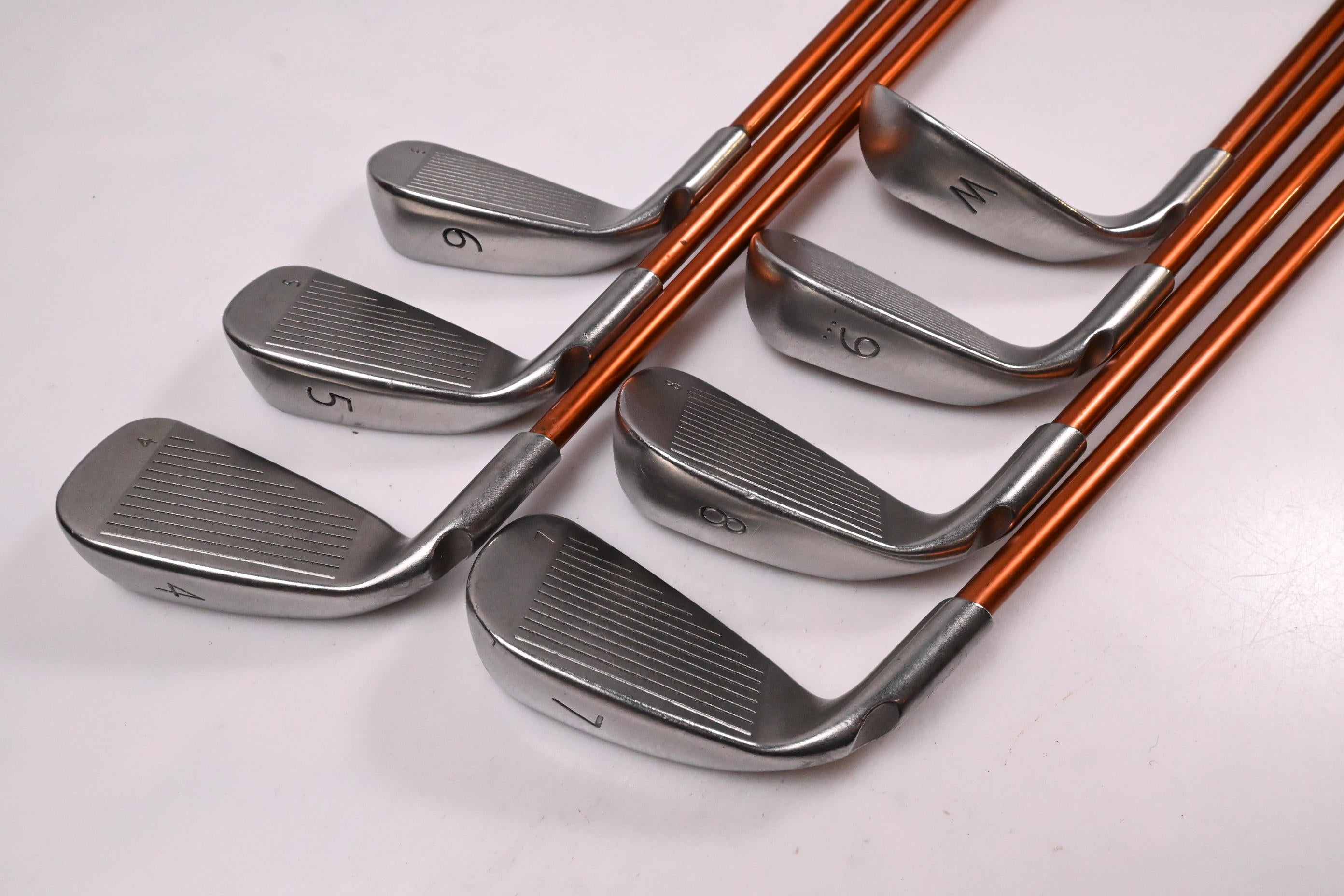 Ping G10 Irons / 4-PW / Green Dot / Regular Flex Ping TFC 129 Shafts