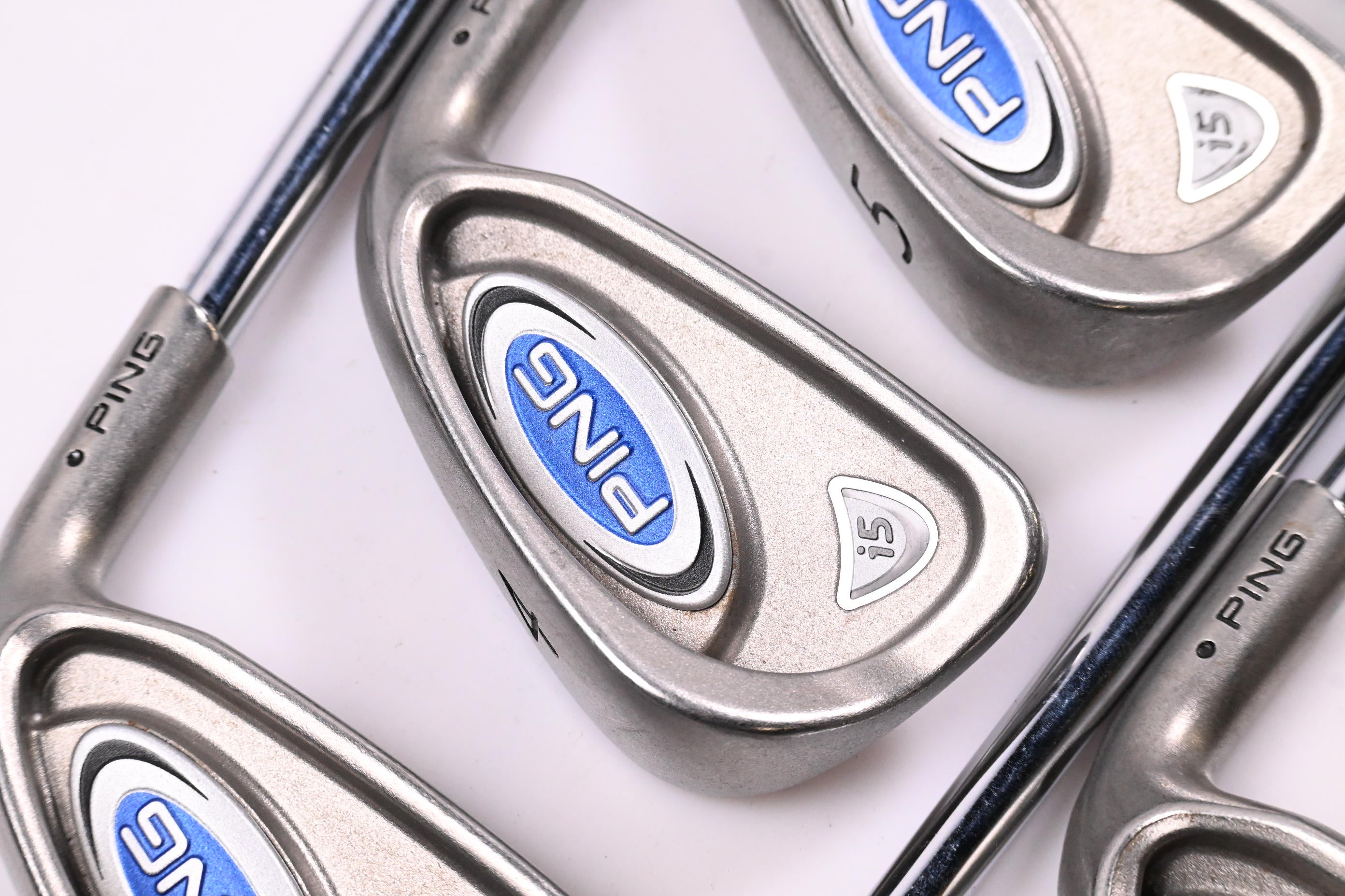 Ping i5 Irons / 3-PW / Black Dot / Regular Flex Ping AWT Shafts