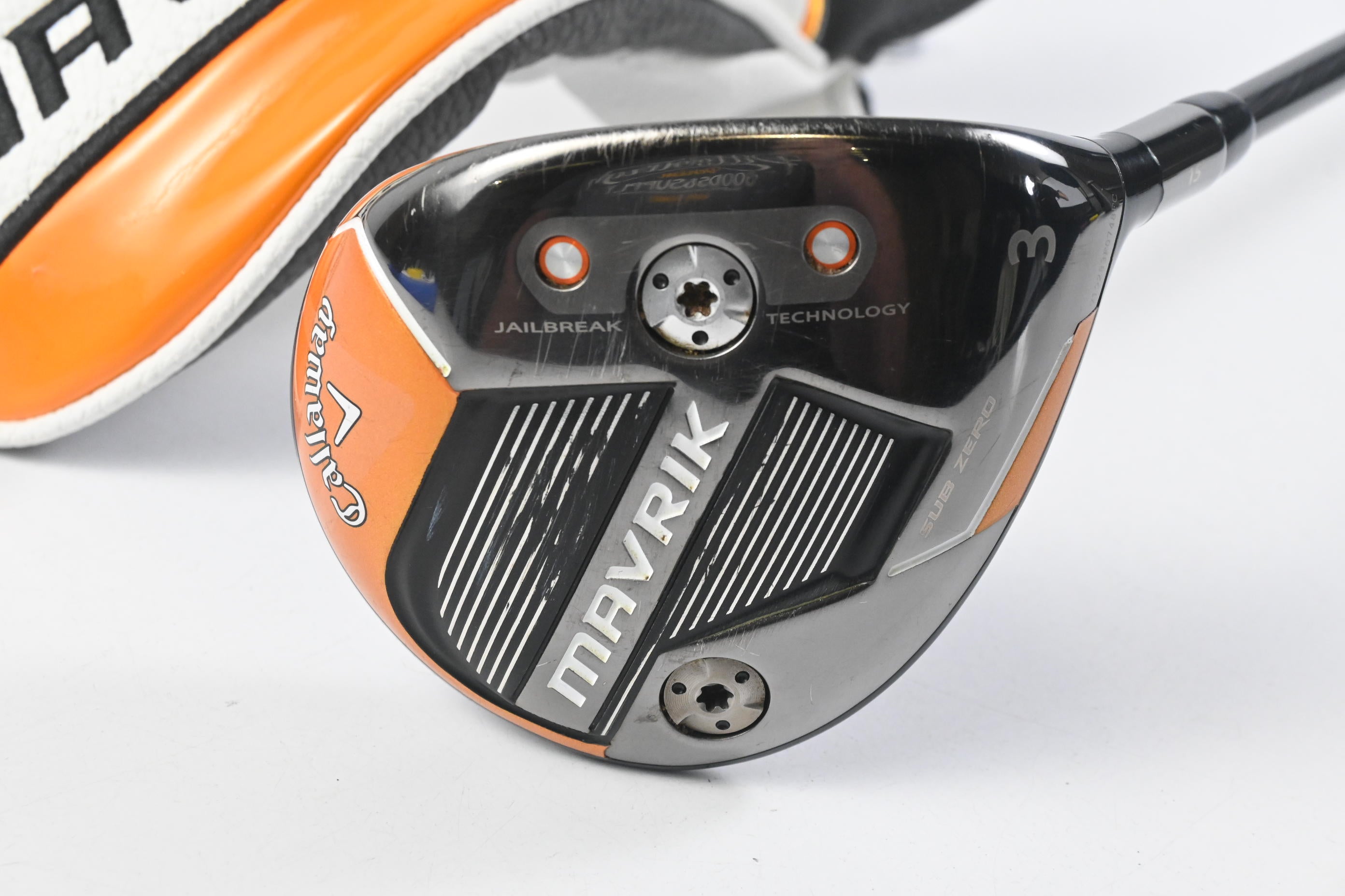 Callaway Mavrik Sub Zero #3 Wood / 15 Degree / Stiff Flex EvenFlow Black 65