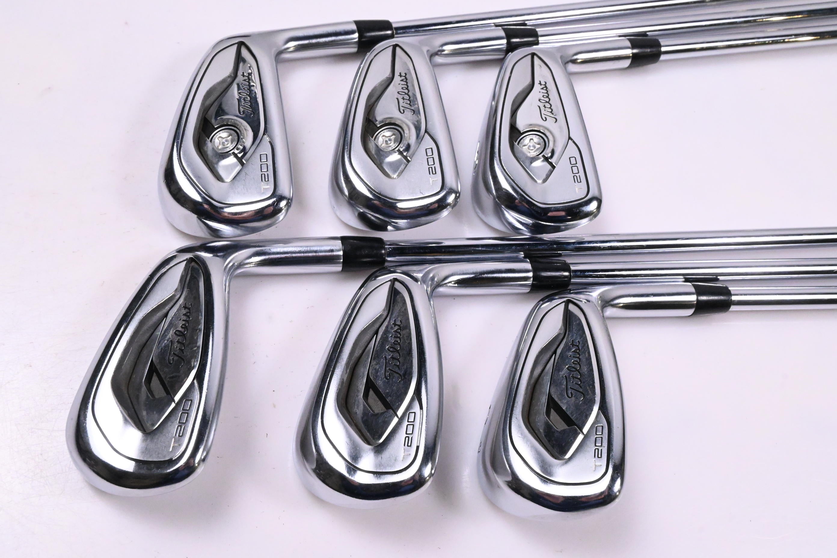 Titleist T200 2019 Irons / 5-PW / Regular Flex AMT Black R300 Shafts