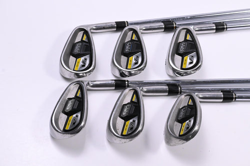 Adams Idea Tech V3 Hybrid Combo Irons / 6-PW+SW / Stiff Flex Steel Shafts