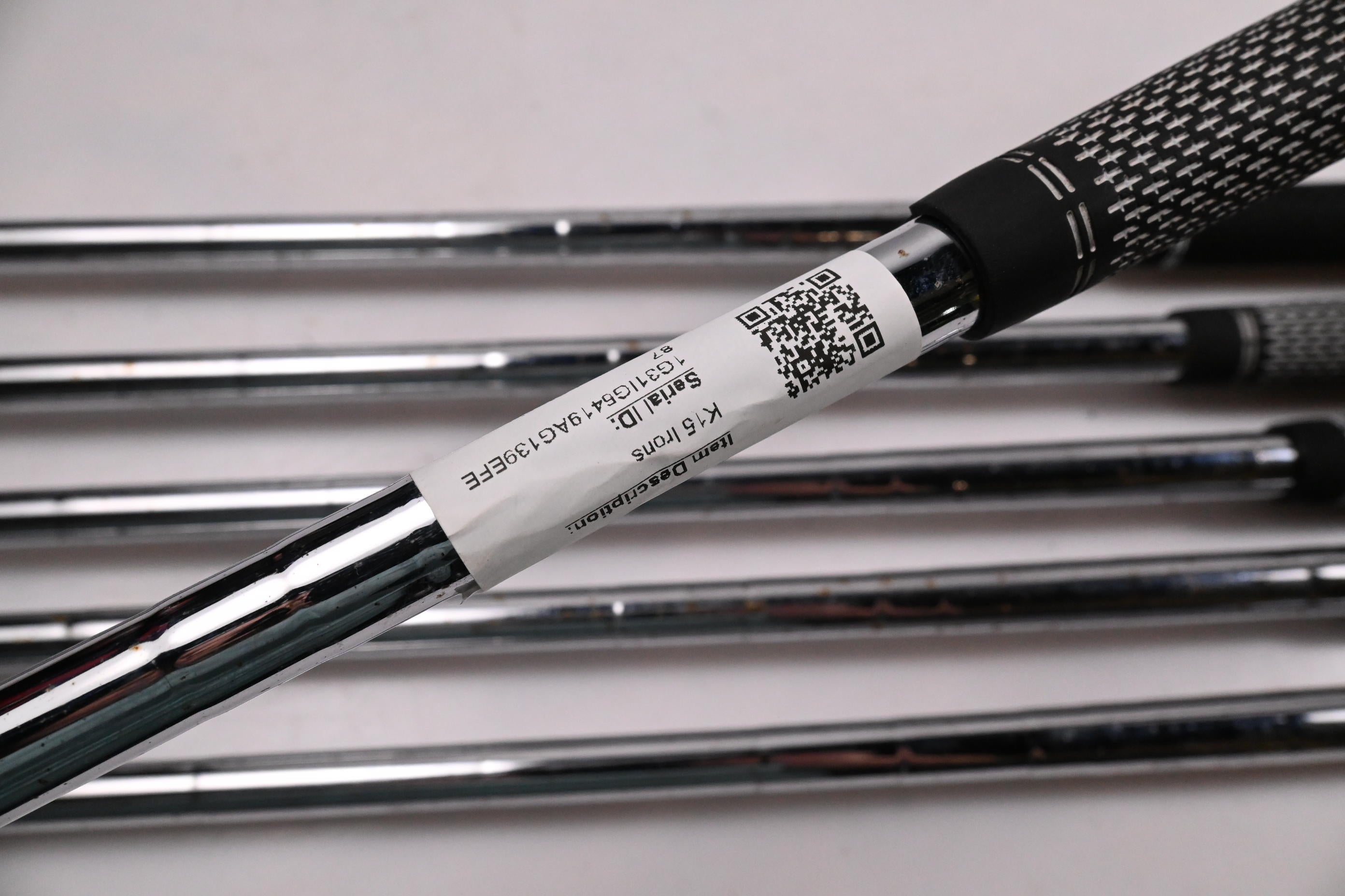 Ping K15 Irons / 5-PW / Green Dot / Stiff Flex Steel Shaft