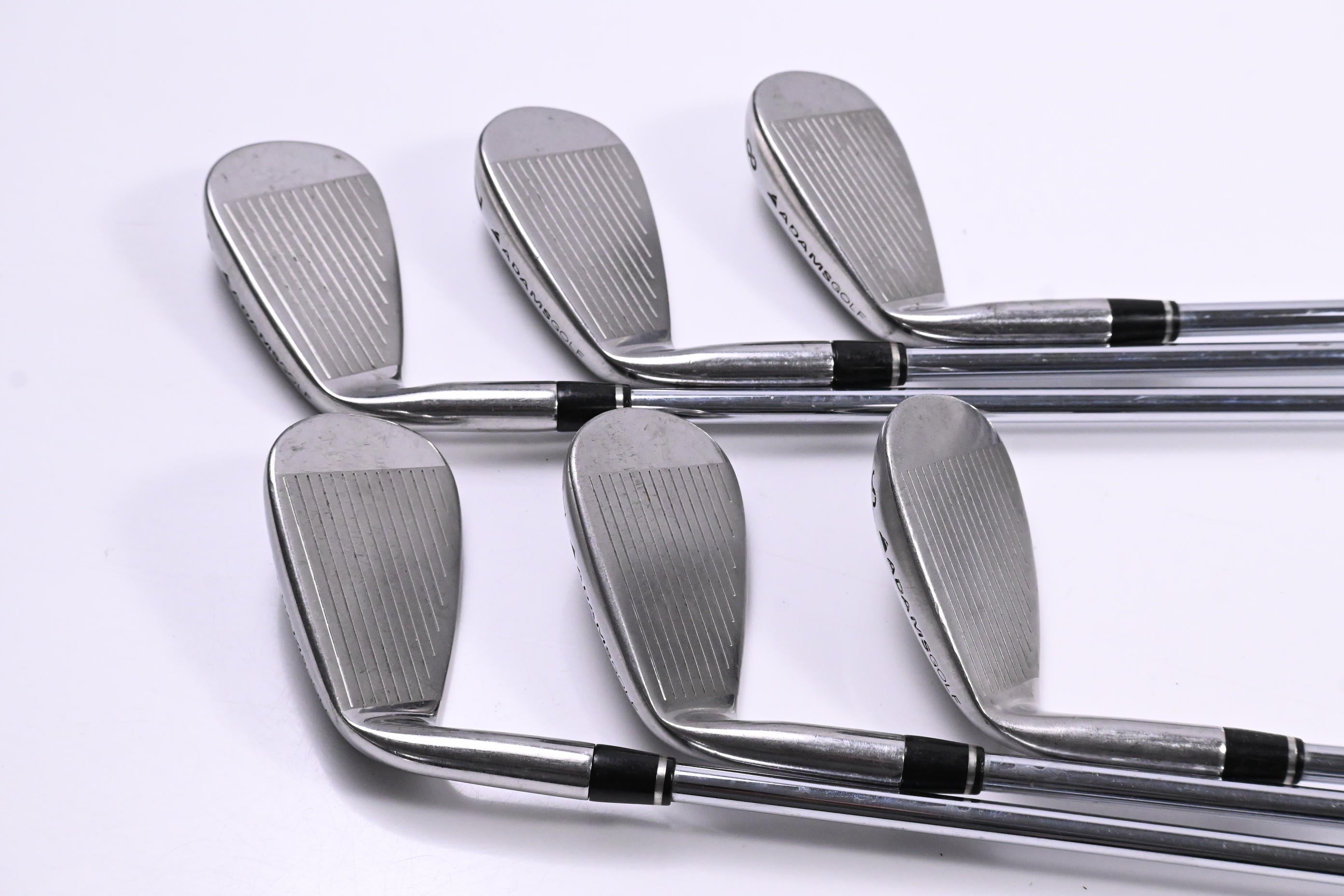 Adams Idea Tech V3 Hybrid Combo Irons / 6-PW+SW / Stiff Flex Steel Shafts