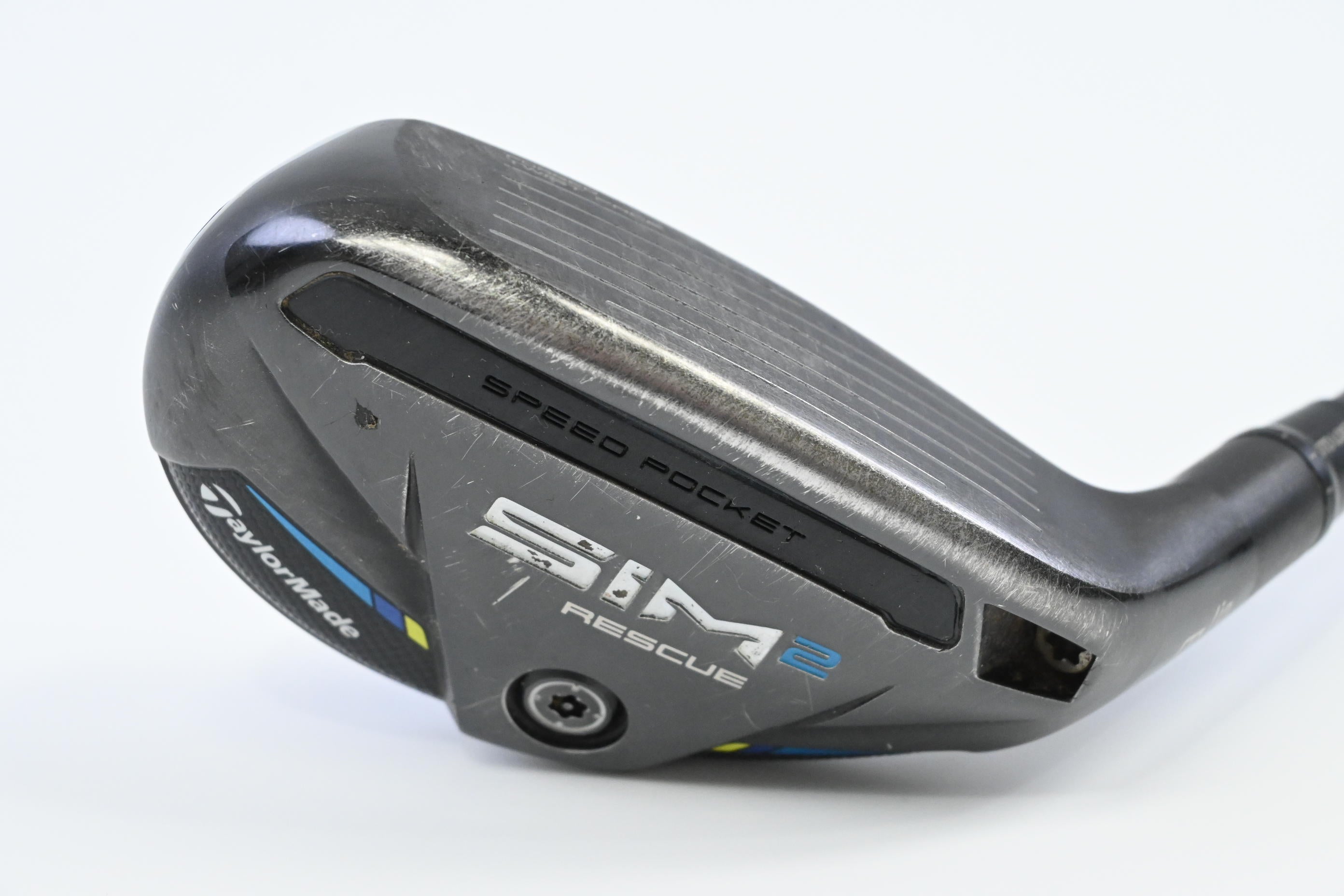 Taylormade SIM2 #3 Hybrid / 19.5 Degree / Stiff Flex Tensei AV Raw Blue 80 Shaft