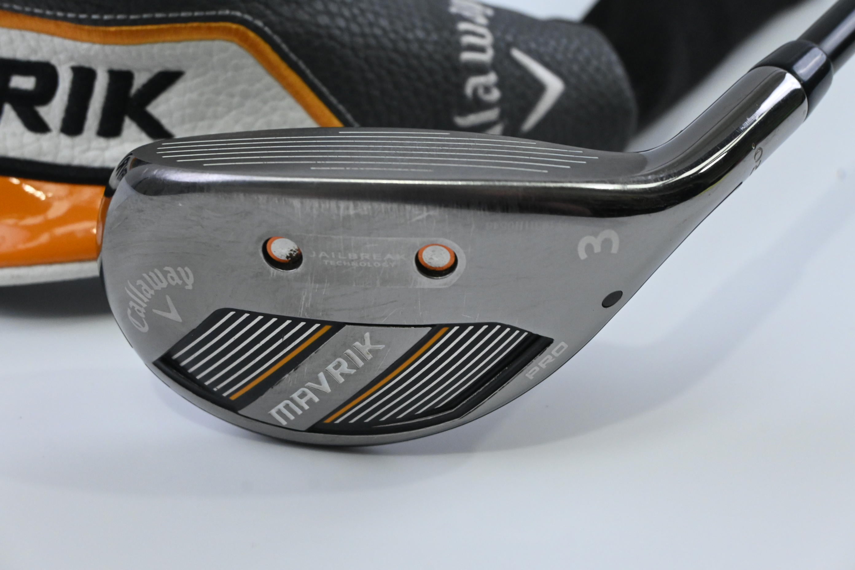 Callaway Mavrik Pro #3 Hybrid / 20 Degree / Stiff Flex KBS 80 Shaft