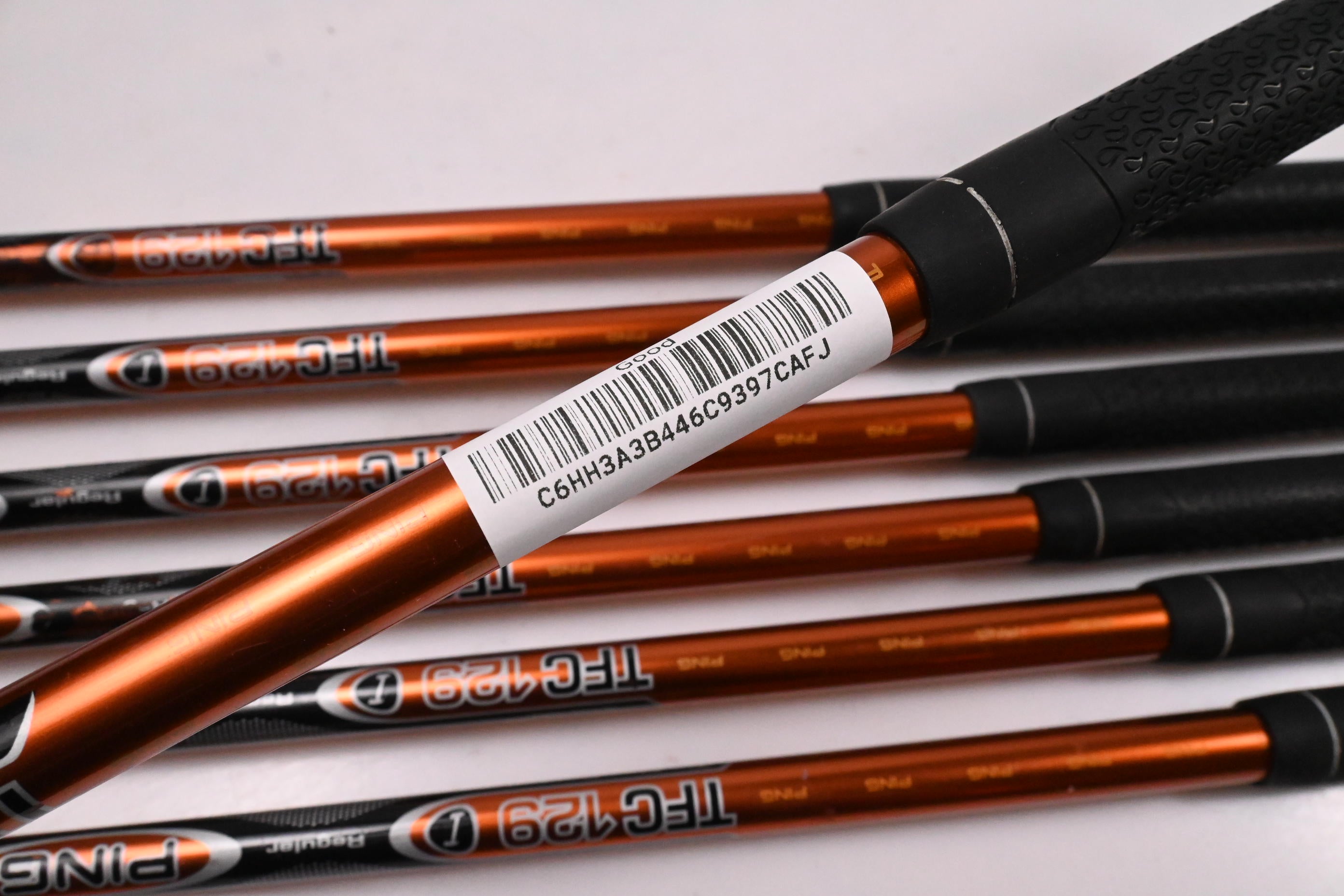 Ping G10 Irons / 4-PW / Green Dot / Regular Flex Ping TFC 129 Shafts
