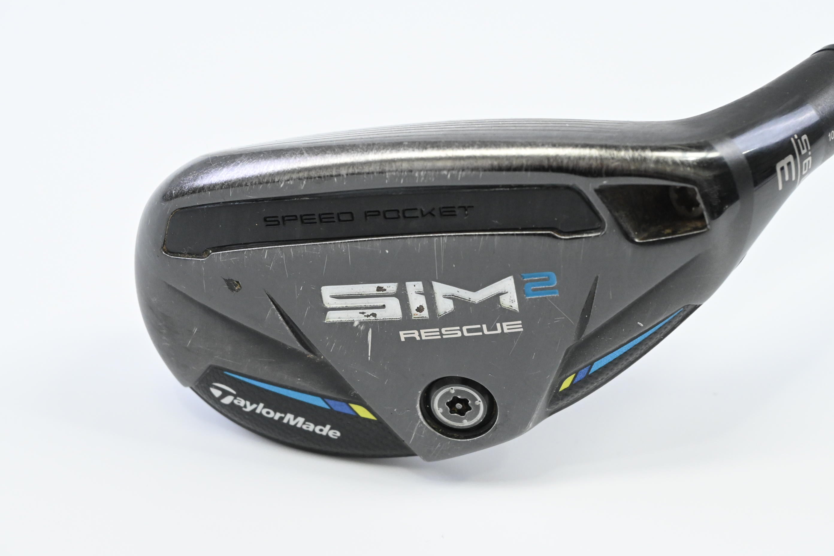 Taylormade SIM2 #3 Hybrid / 19.5 Degree / Stiff Flex Tensei AV Raw Blue 80 Shaft