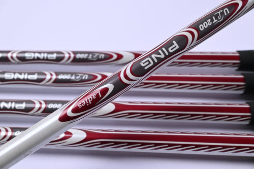 Ladies Ping Faith Hybrid Combo Irons / 7-PW+SW / Red Dot / Ladies Flex ULT 200