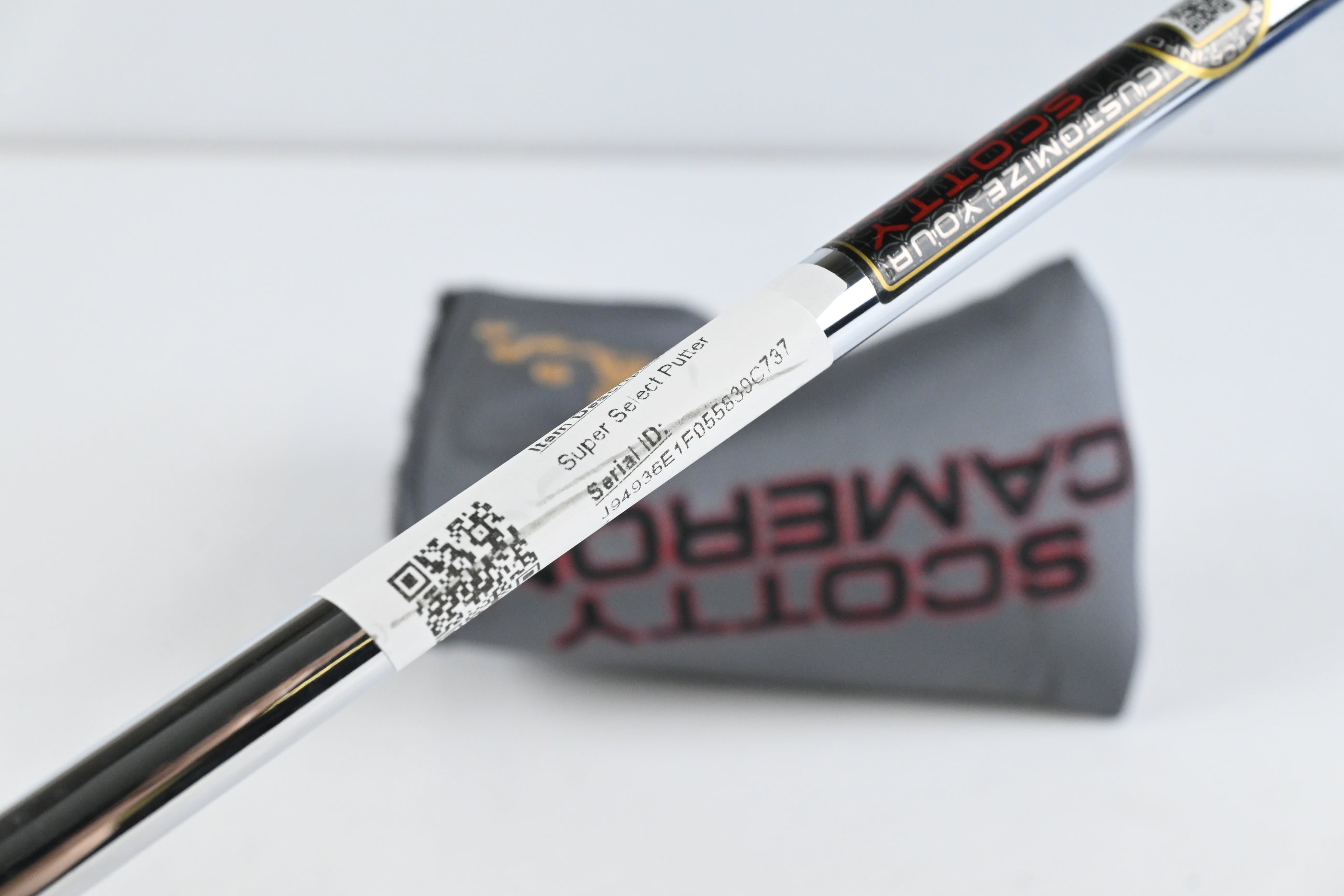 Left Hand Scotty Cameron Super Select Delmar Putter / 34 Inch