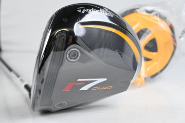 Left Hand TaylorMade R7 Quad Mini Driver / 11.5 Degree / Stiff Flex Fujikura