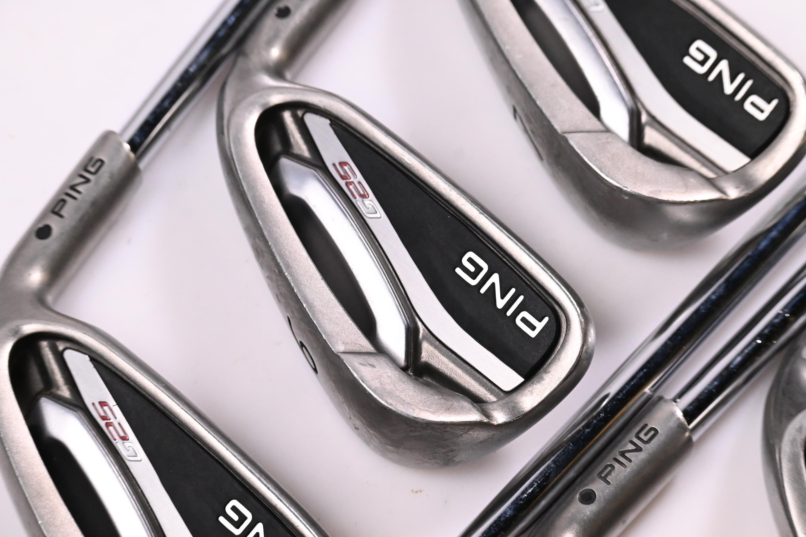 Ping G25 Irons / 5-PW+SW / Black Dot / Regular Flex Ping CFS Shafts