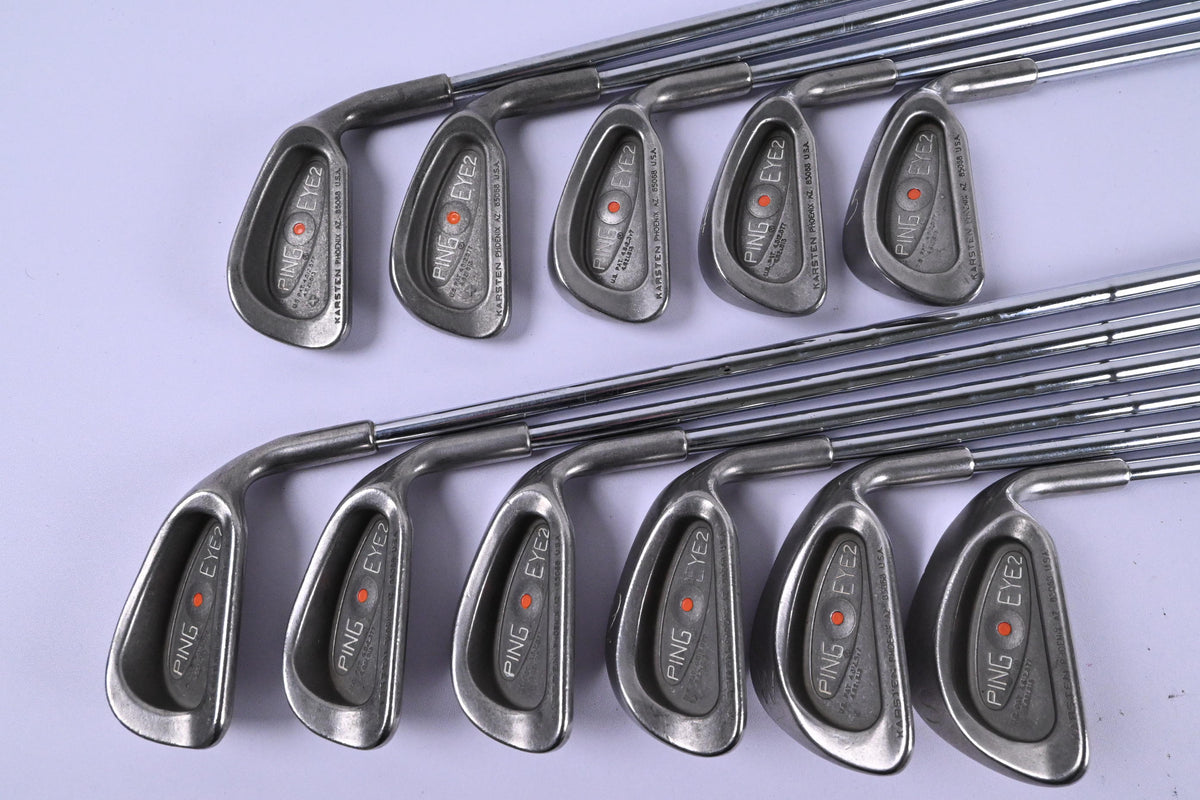 Ping Eye 2 Irons / 1-PW+SW / Orange Dot / Stiff Flex Ping ZZ-Lite Shafts