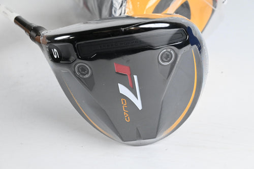 Left Hand TaylorMade R7 Quad Mini Driver / 11.5 Degree / Stiff Flex Fujikura