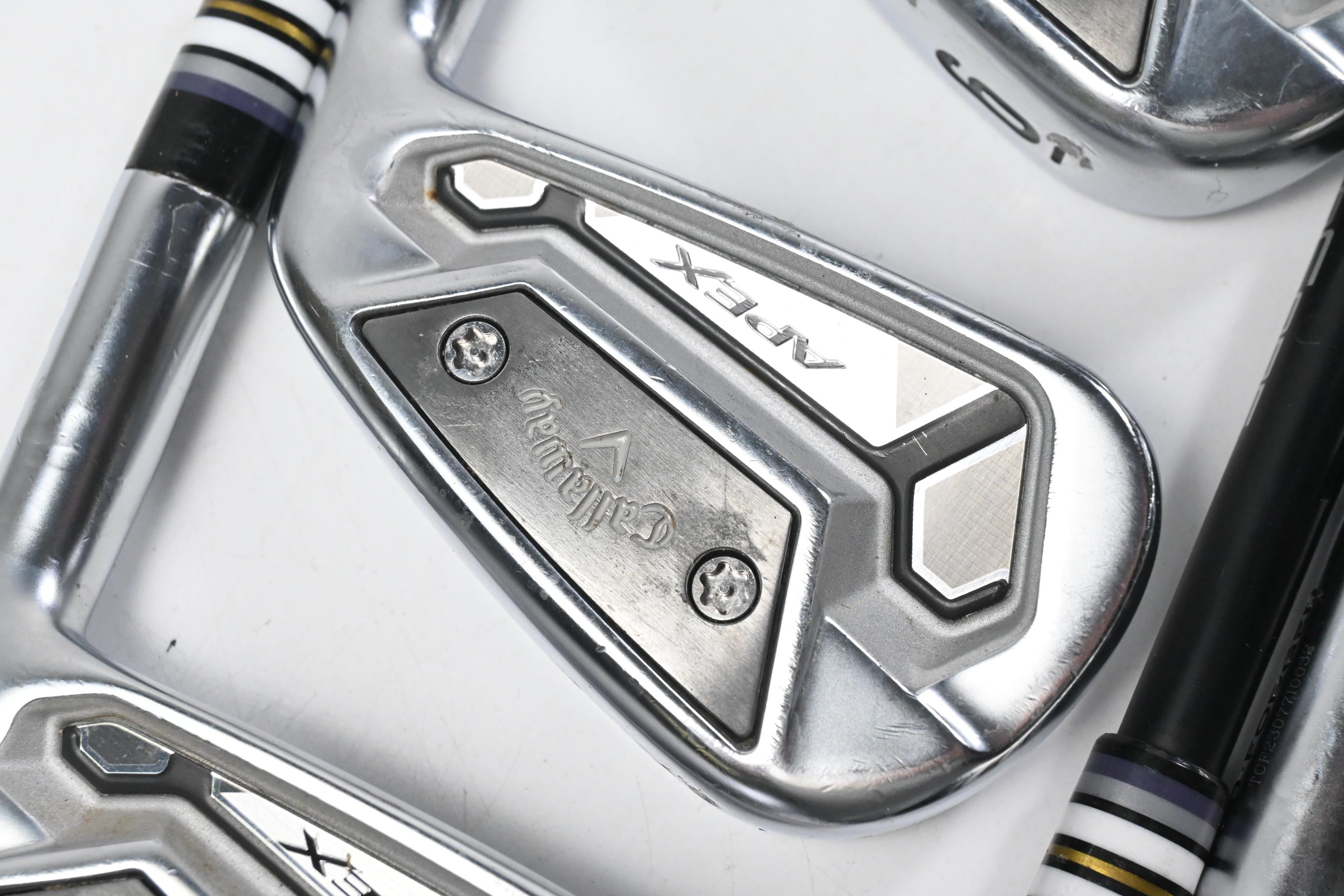 Callaway Apex TCB Irons / 4-PW / X-Flex Fujikura AXIOM Velocore 105 Shafts