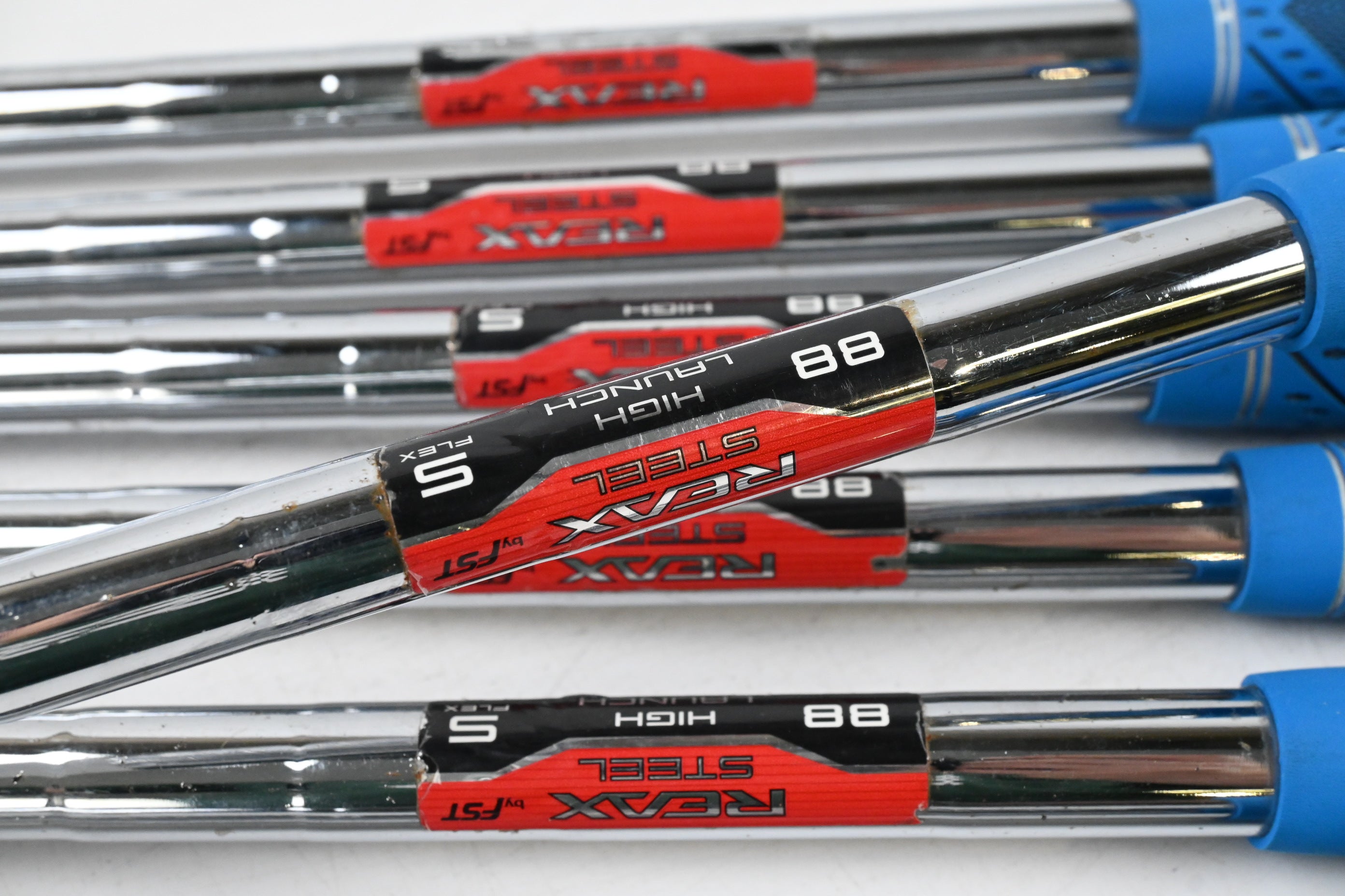 Taylormade Aeroburner Irons / 4-PW / Stiff Flex Reax Steel 88 Shafts