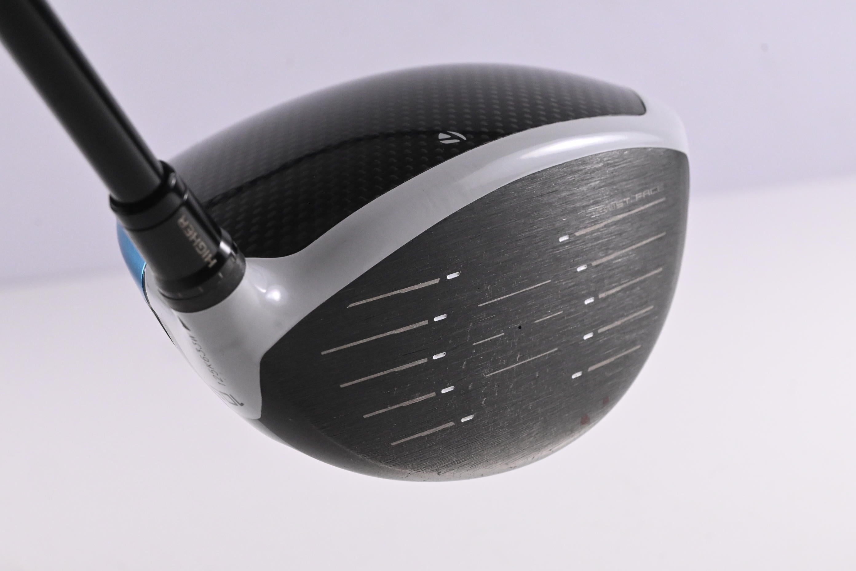 Left Hand Taylormade SIM2 Max Driver / 10.5 Degree / Stiff Flex HZRDUS Smoke Red
