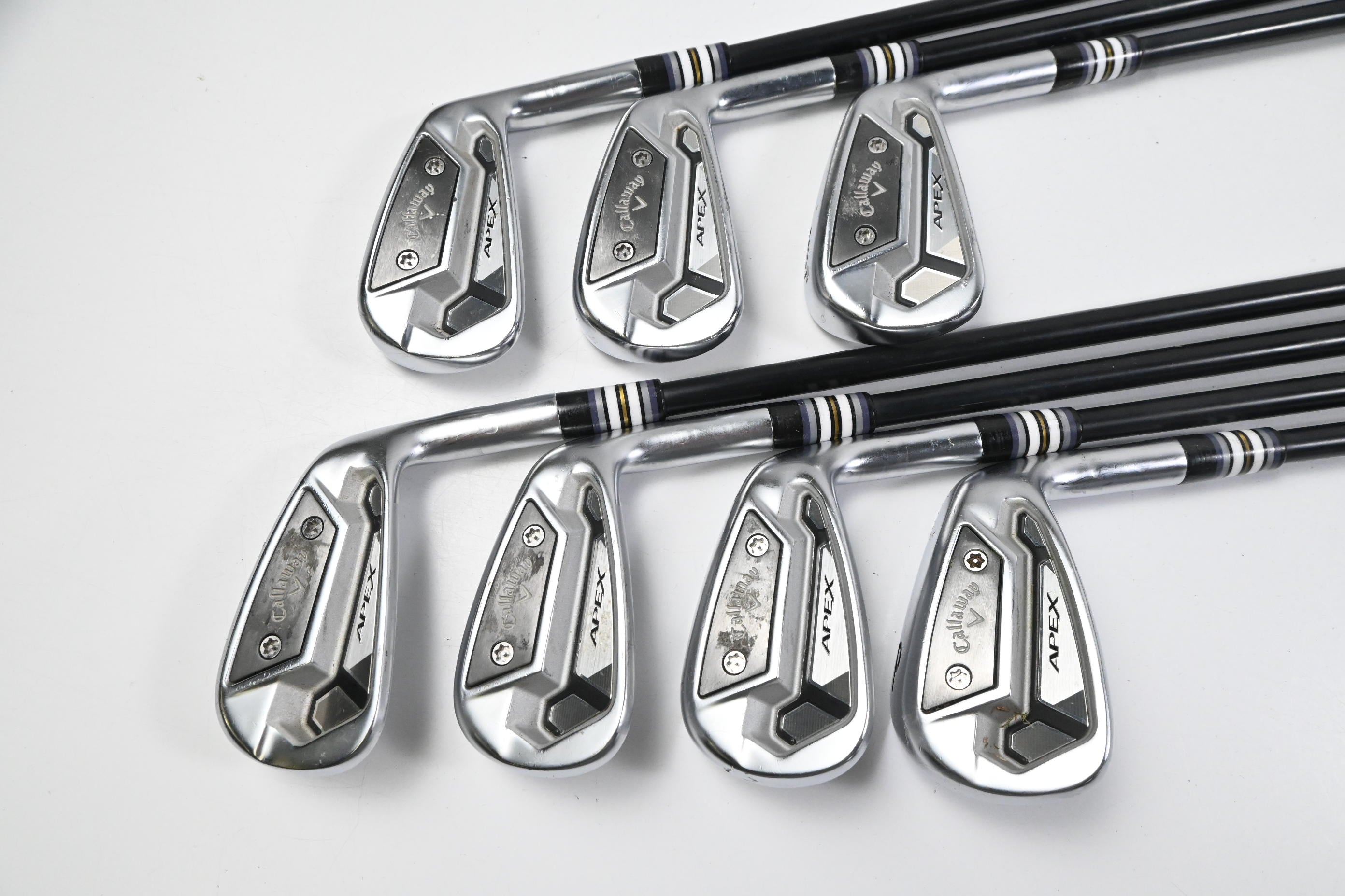 Callaway Apex TCB Irons / 4-PW / X-Flex Fujikura AXIOM Velocore 105 Shafts