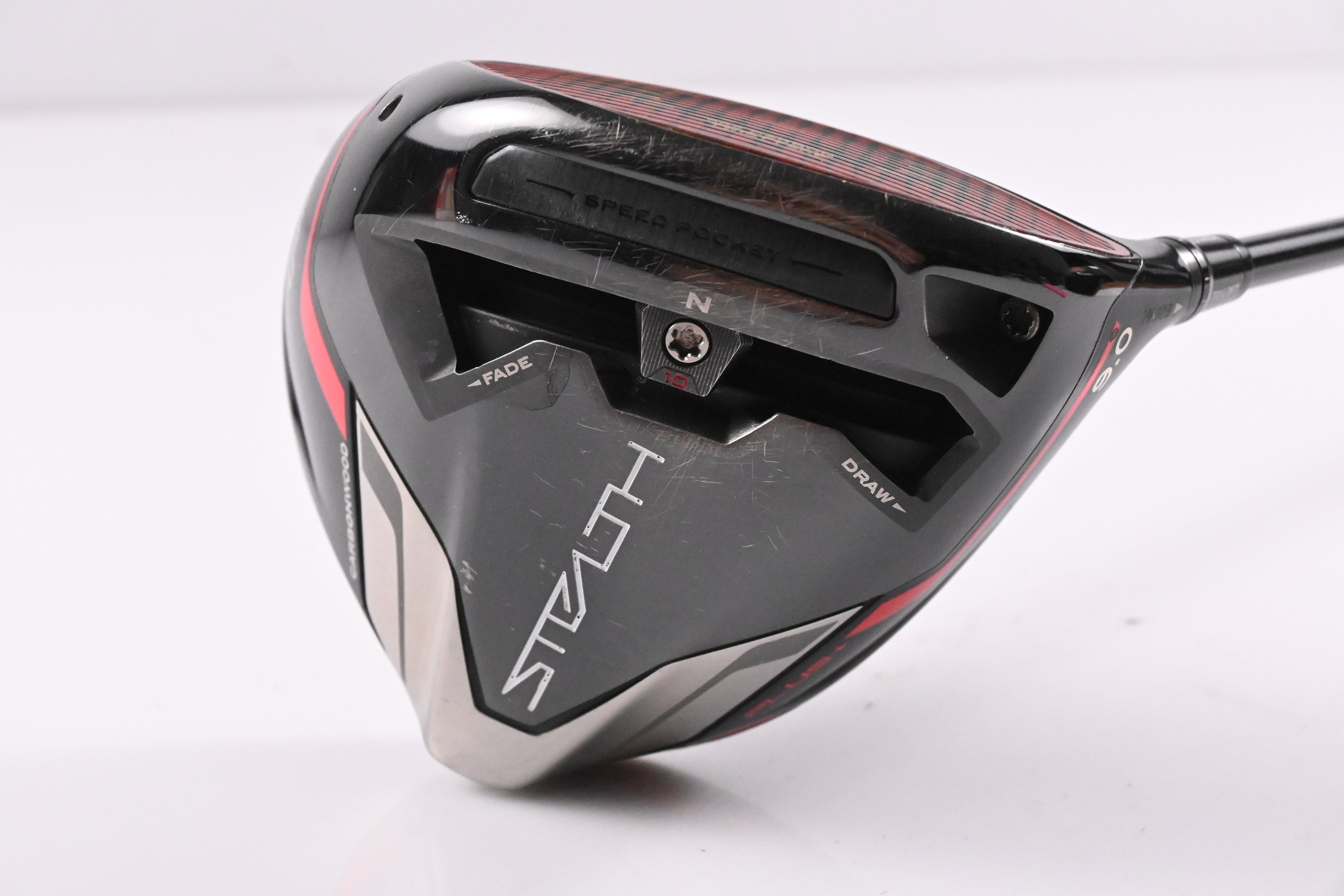 Taylormade Stealth Plus Driver / 9 Degree / X-Flex HZRDUS Gen4 Black 60 Shaft