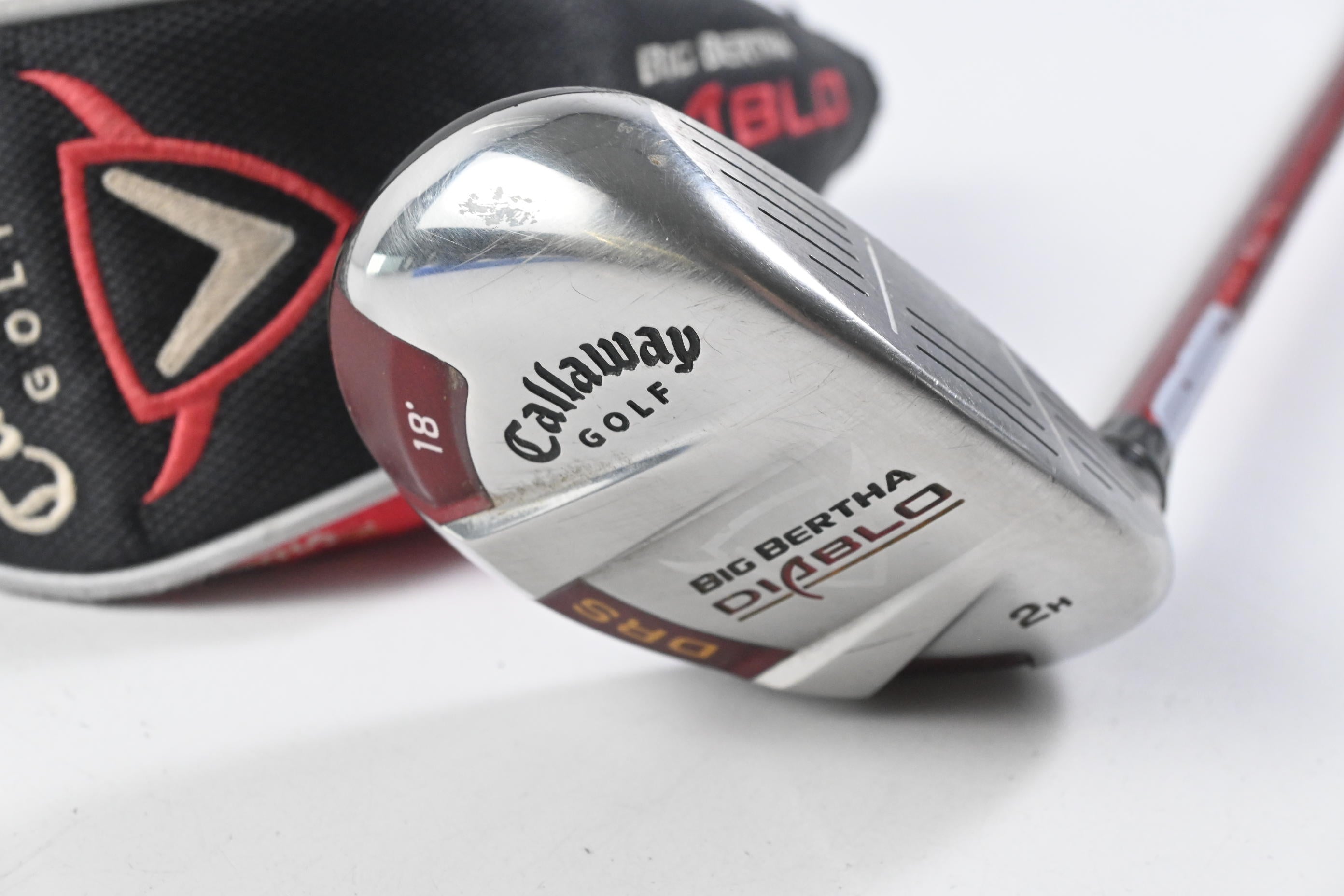 Callaway Big Bertha Diablo #2 Hybrid / 18 Degree / Stiff Flex Callaway 60 Shaft