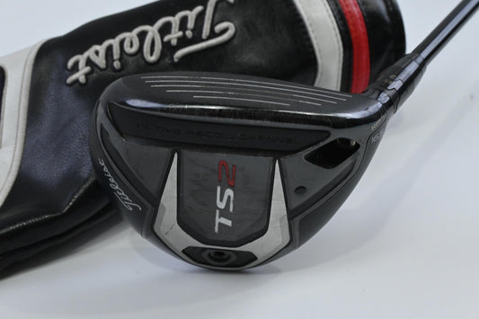 Titleist TS2 #3 Wood / 16.5 Degree / Stiff Flex HZRDUS Gen4 Black 70 Shaft