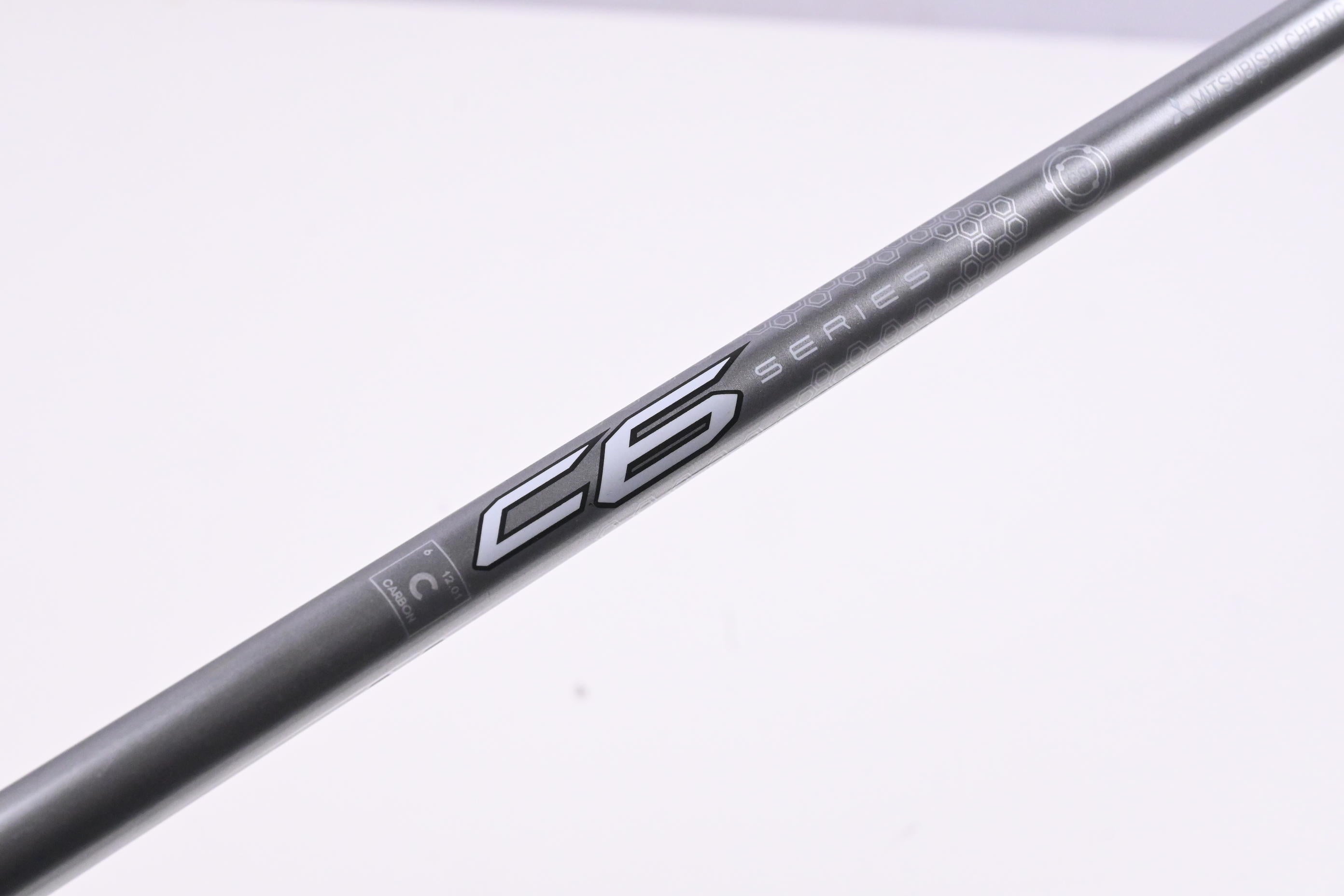 Mitsubishi Chemical C6 80 Hybrid Shaft / Stiff Flex / .370" Tip / Uncut