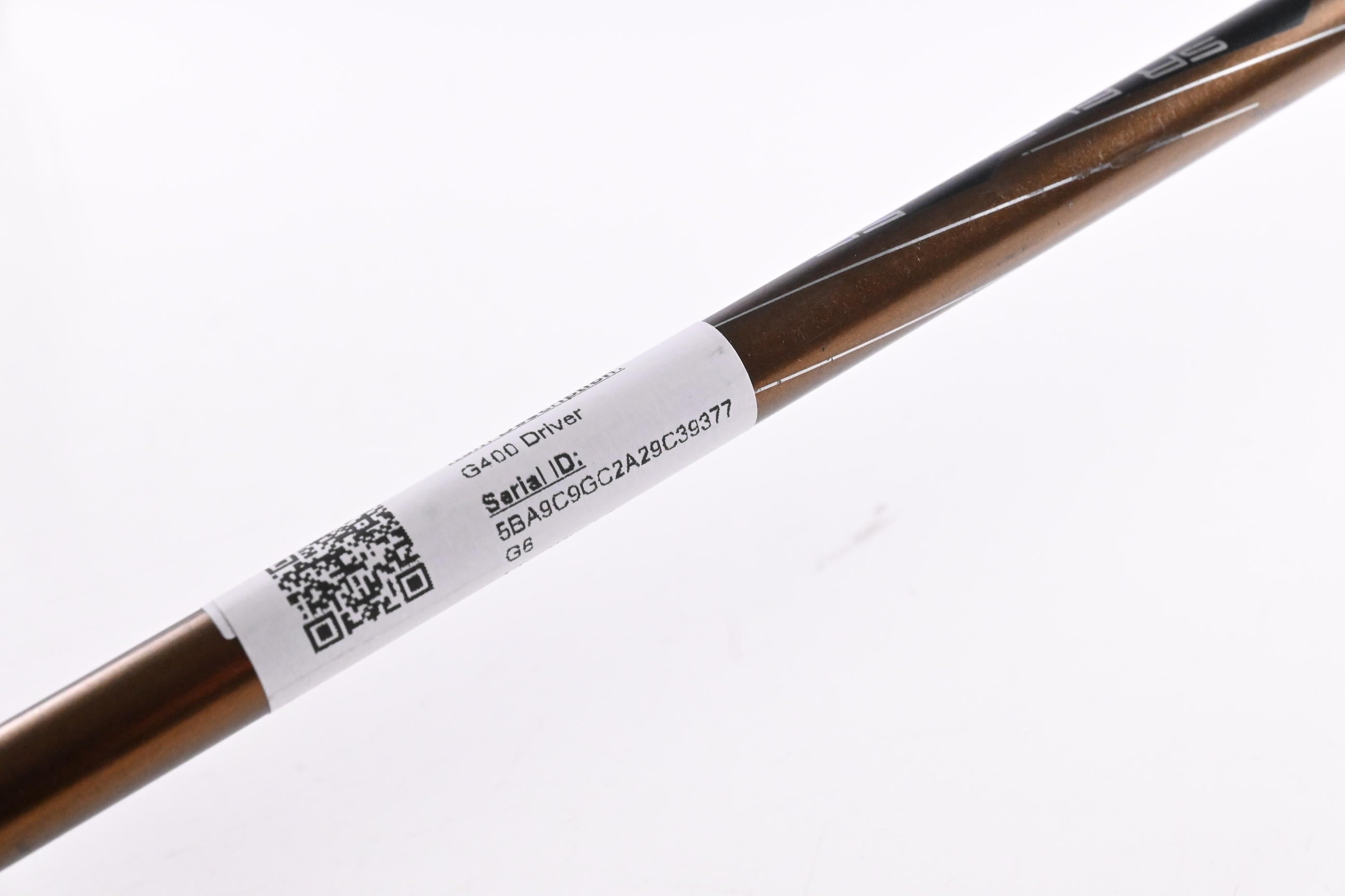 Left Hand Ping G400 Driver / 10.5 Degree / Senior Flex Ping Alta CB 55 Shaft