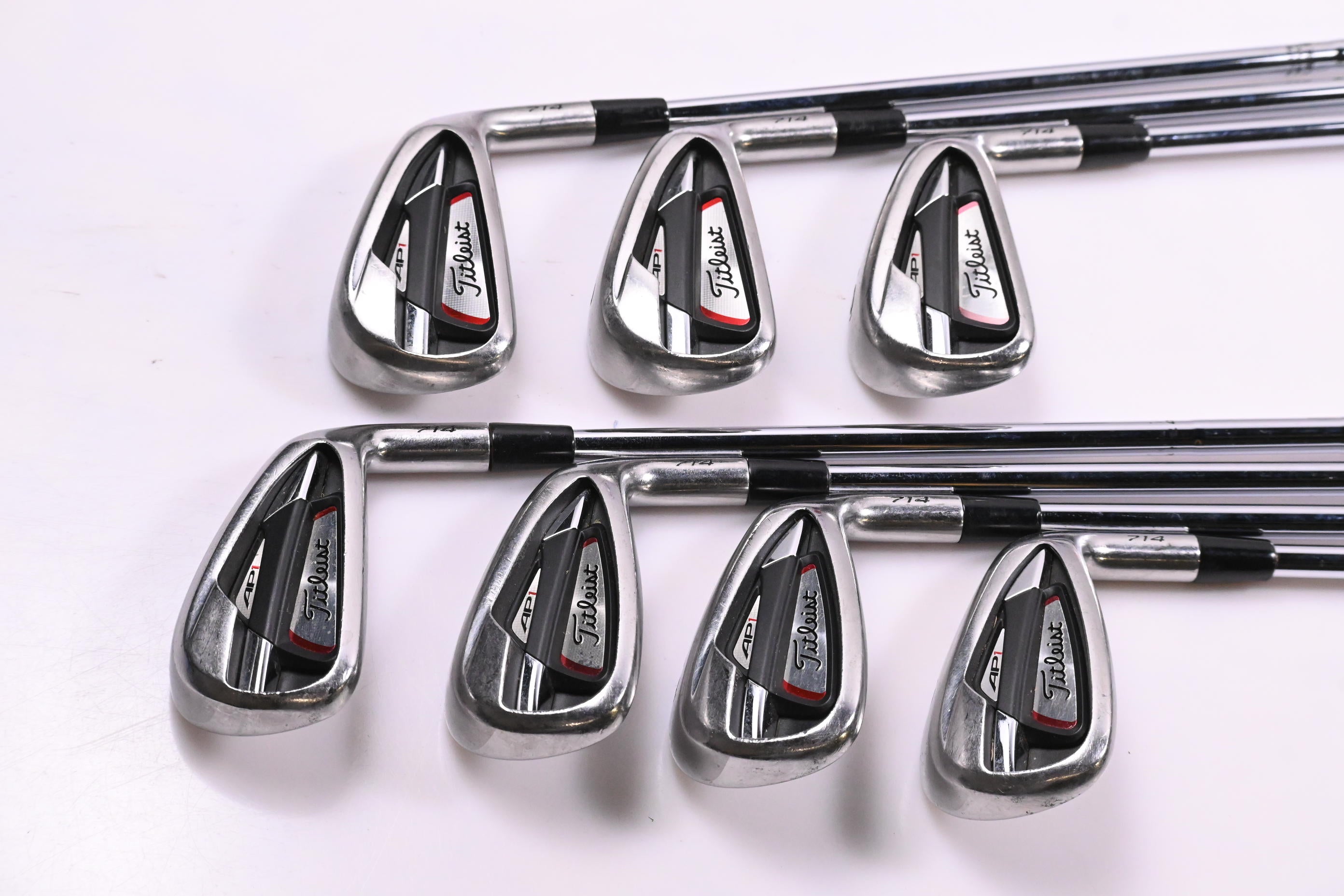 Titleist 714 AP1 Irons / 4-PW / Stiff Flex Dynamic Gold S300 Shafts
